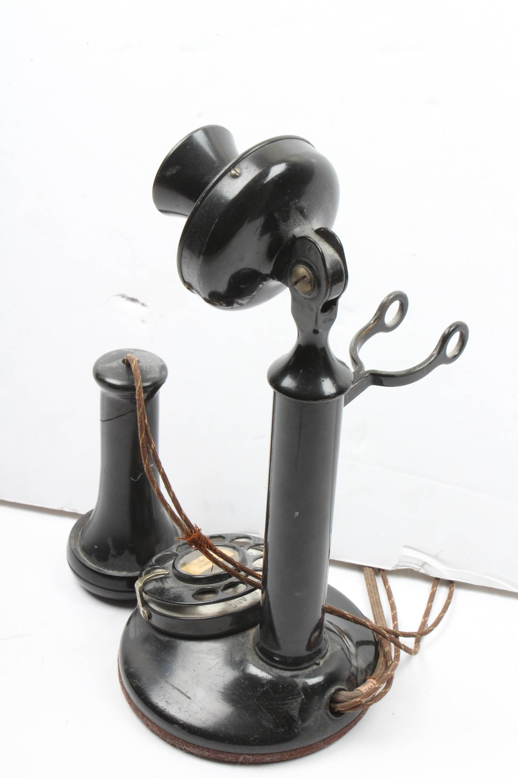 Antique Circa Early 1900s Western Electric Candlestick Telephone