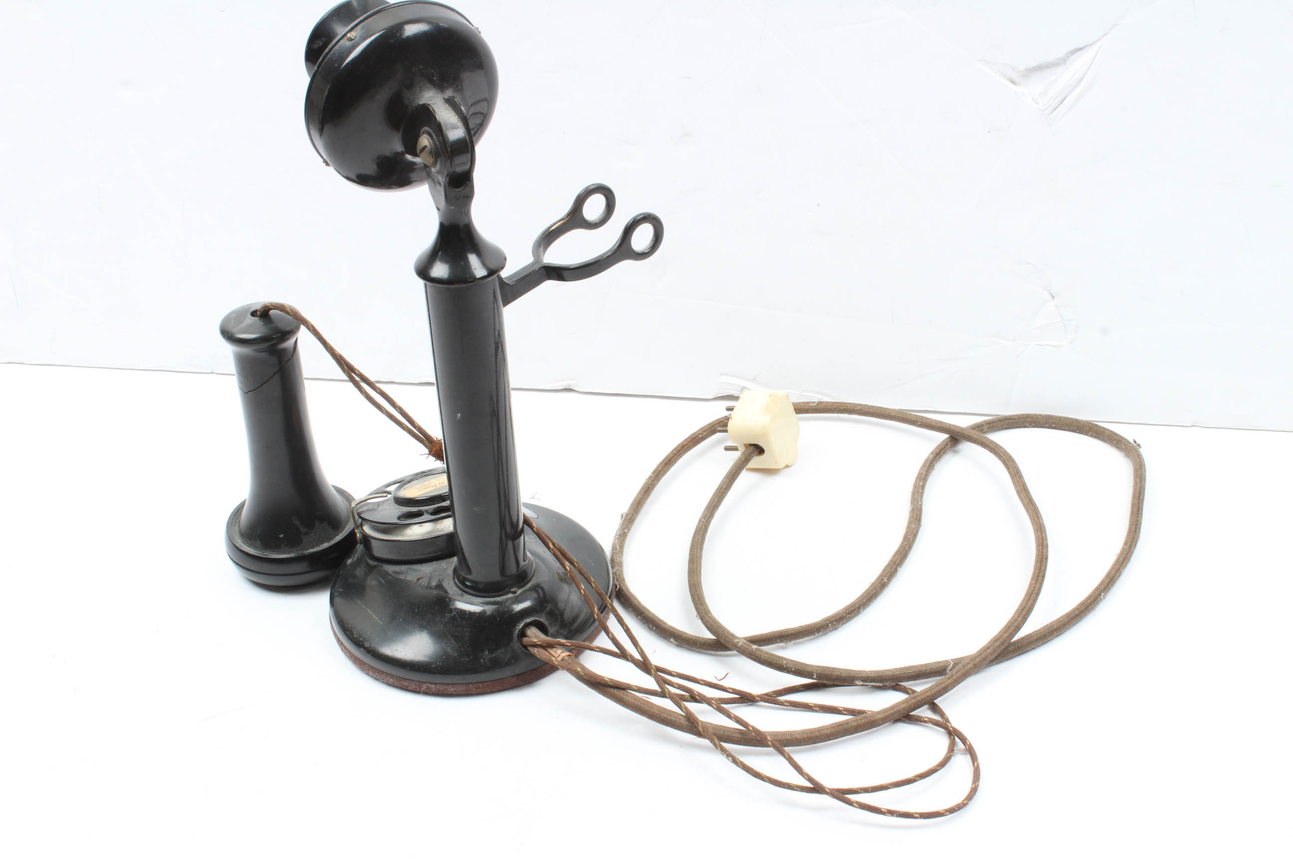 Antique Circa Early 1900s Western Electric Candlestick Telephone
