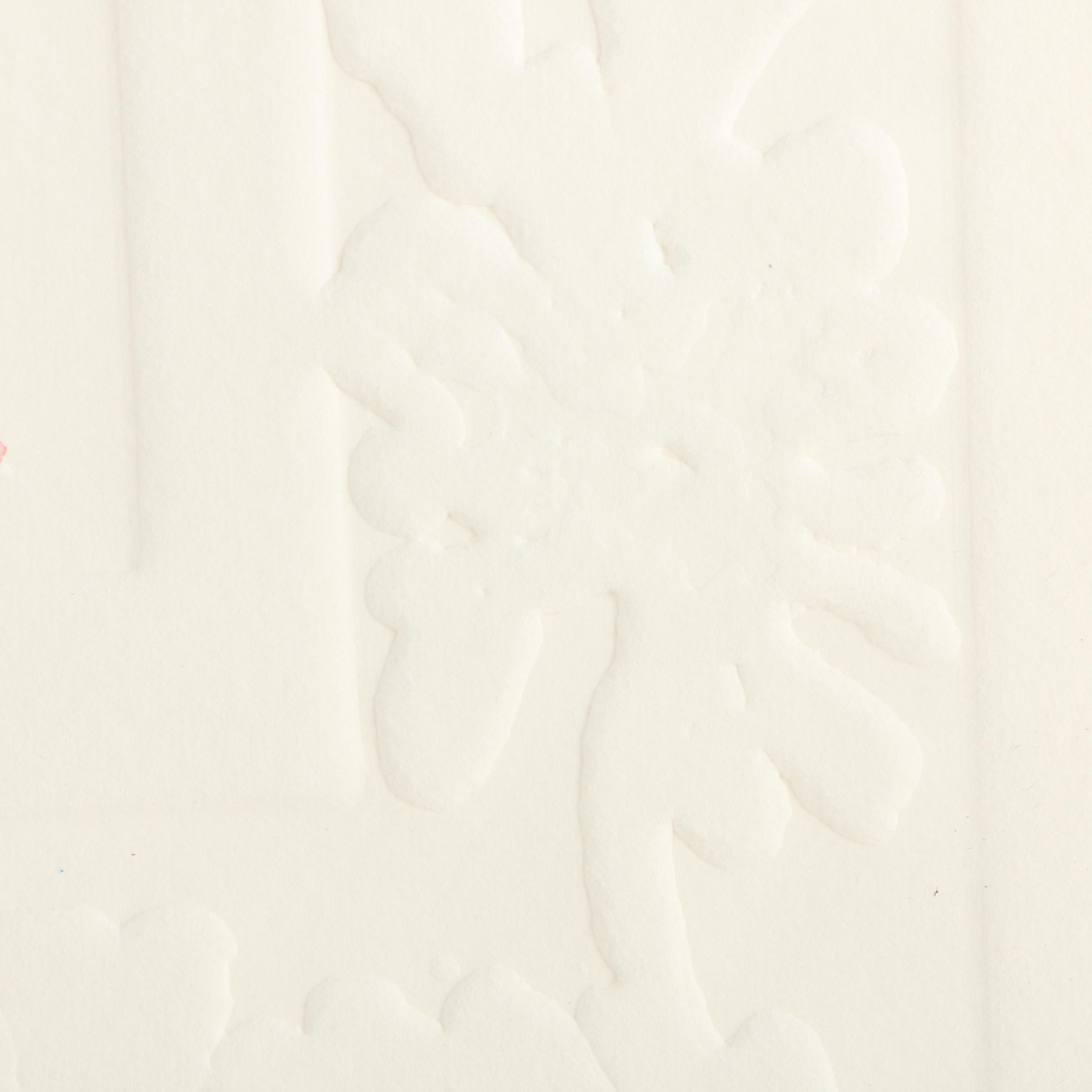 Relief Prints and Embossing on Paper of Quilt Patterns