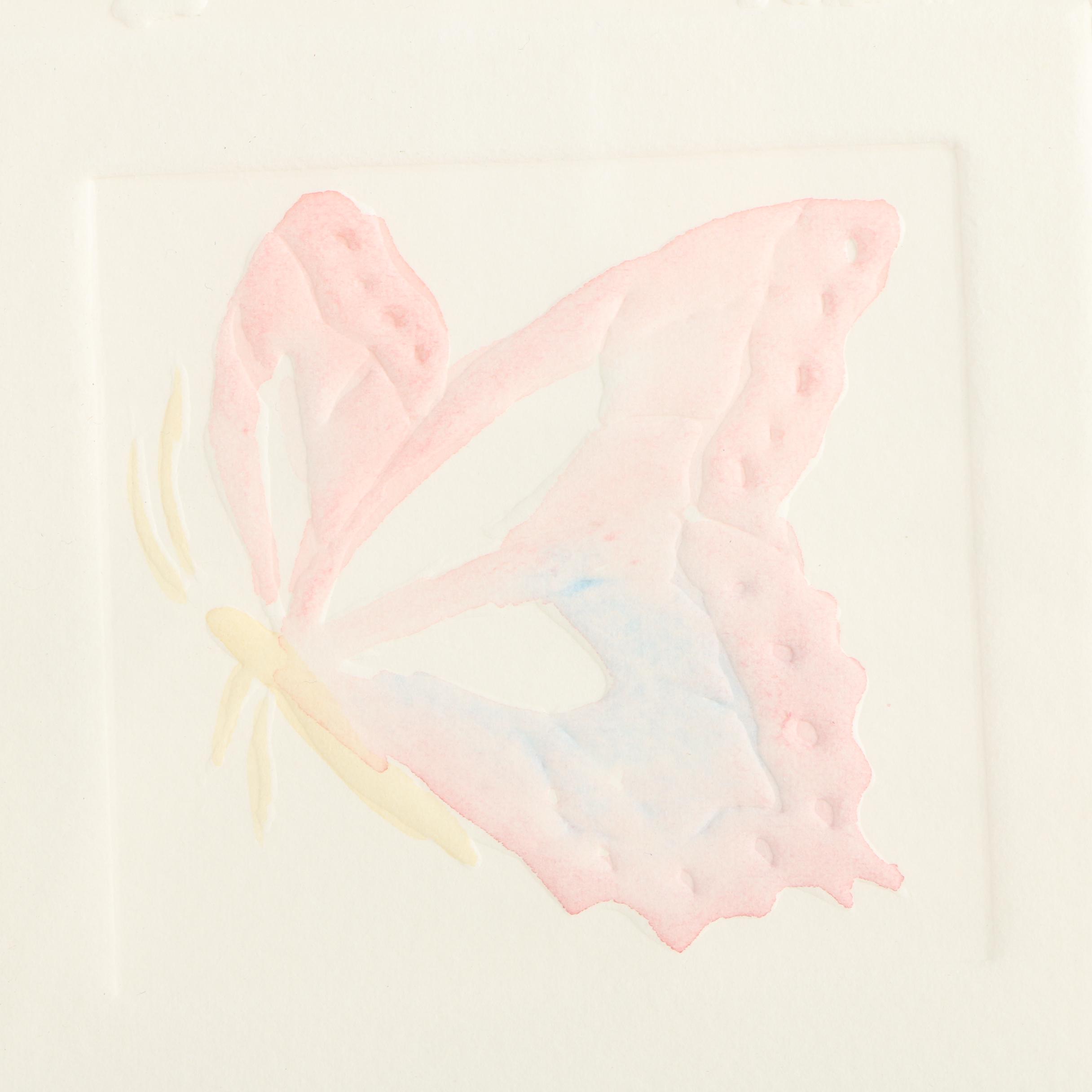 Relief Prints and Embossing on Paper of Quilt Patterns