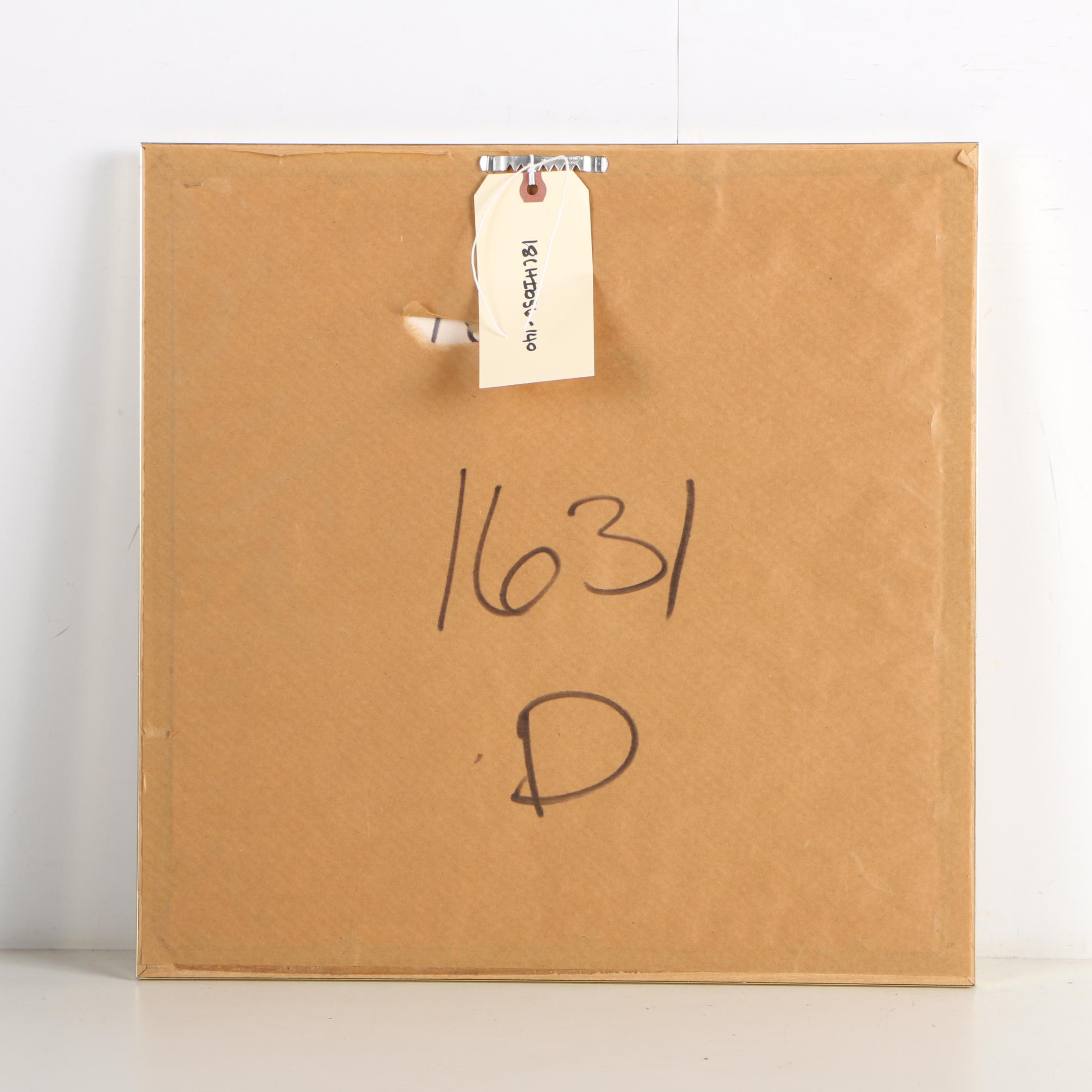 Relief Prints and Embossing on Paper of Quilt Patterns