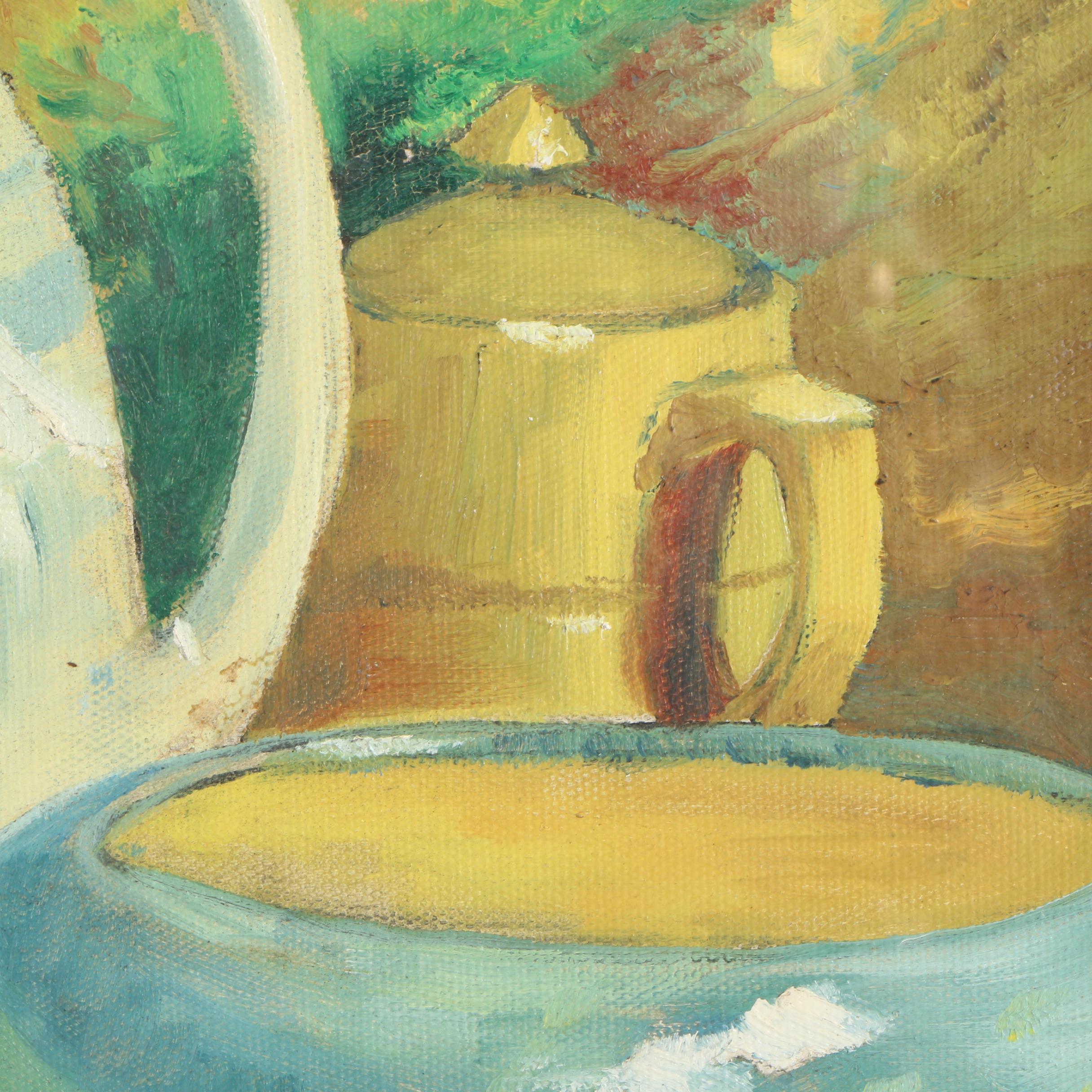 Still Life Oil Painting on Canvas Board