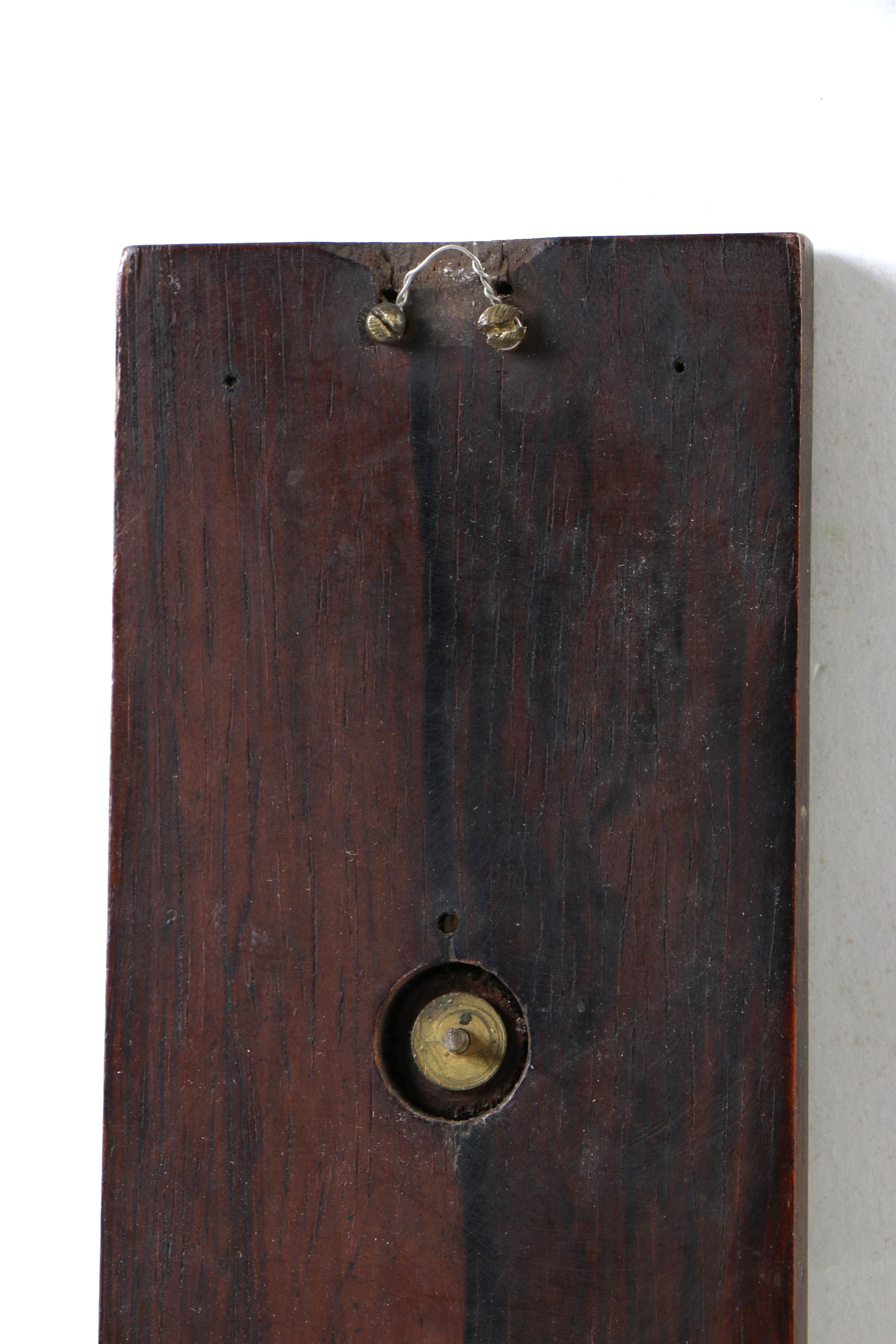 Brass Réaumur Scale Wall Thermometer