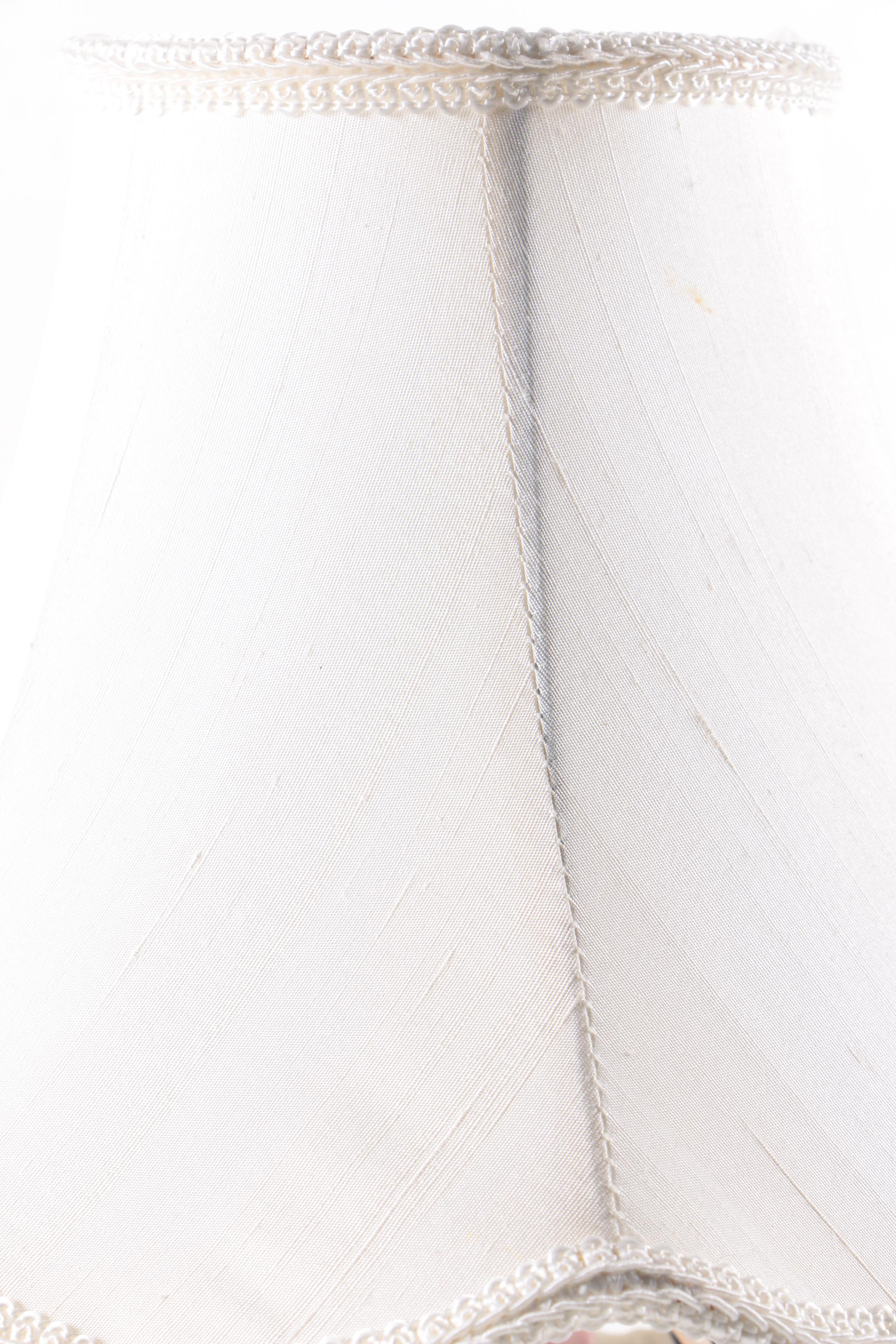 Dresden Franz Witter Porcelain Figural Accent Lamp