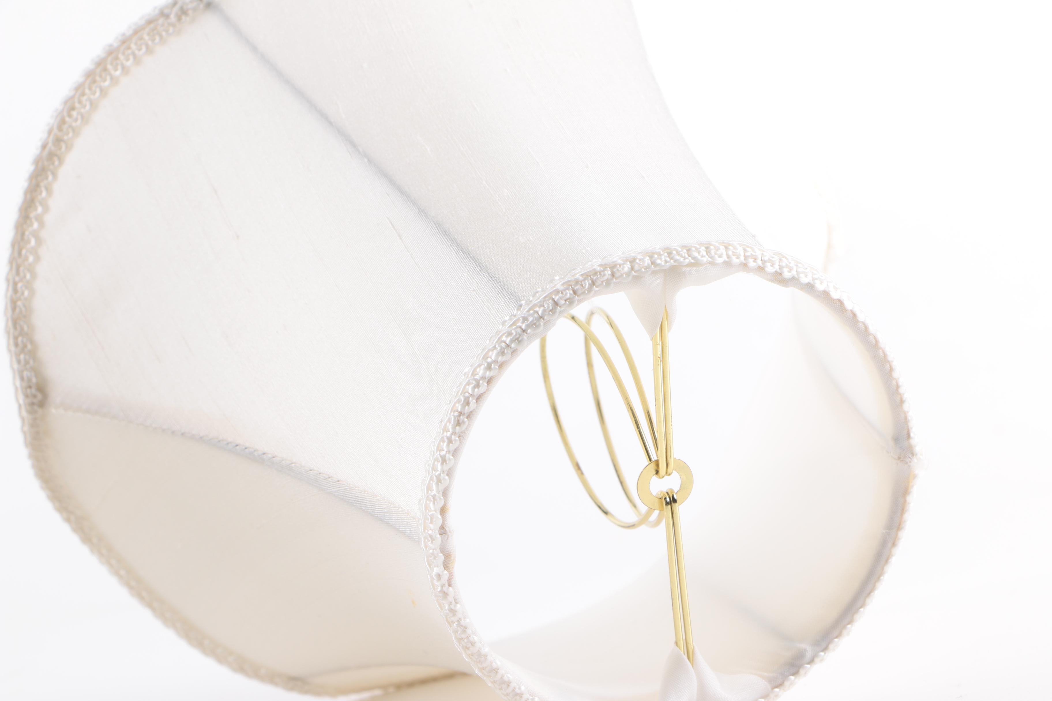 Dresden Franz Witter Porcelain Figural Accent Lamp