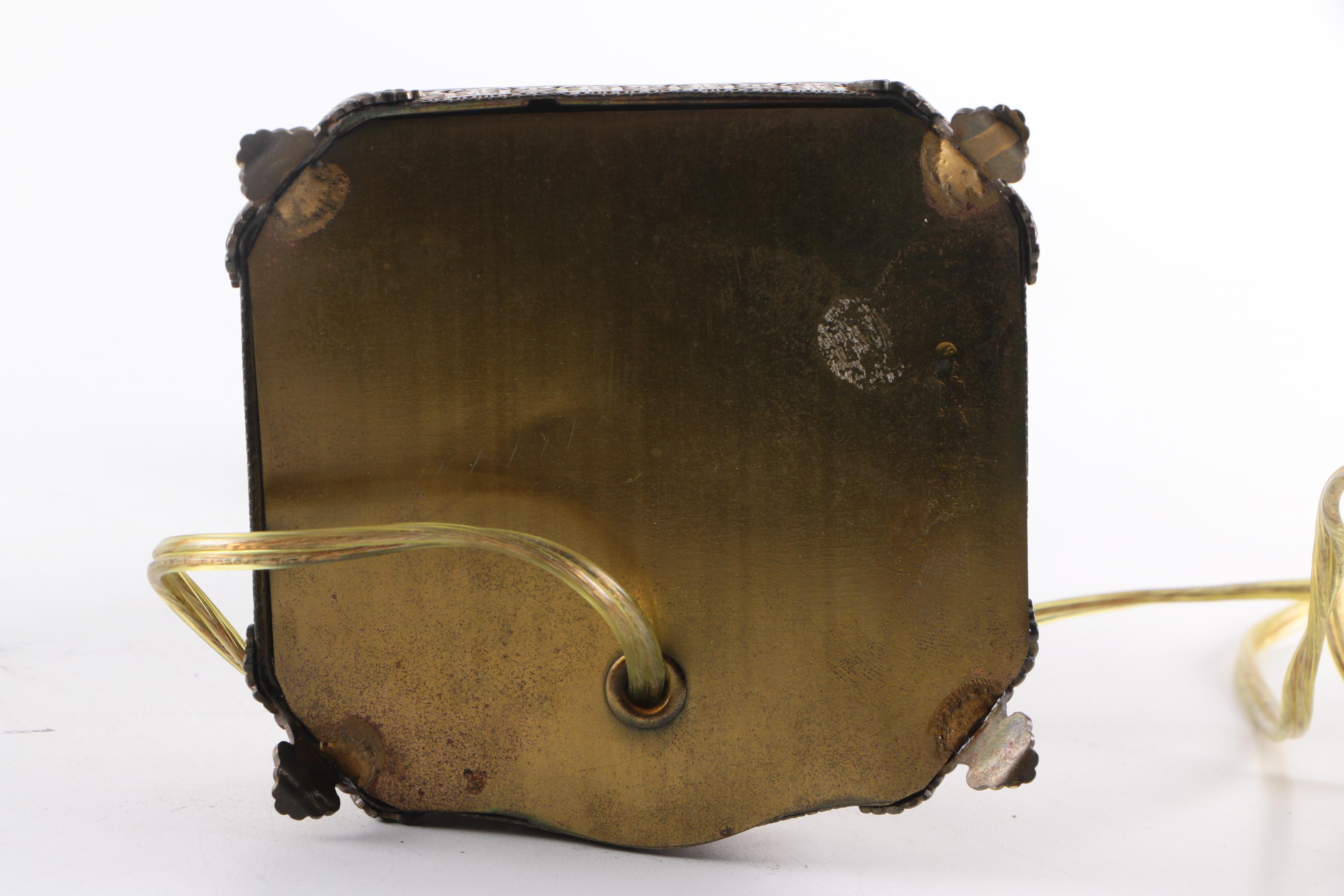 Dresden Franz Witter Porcelain Figural Accent Lamp