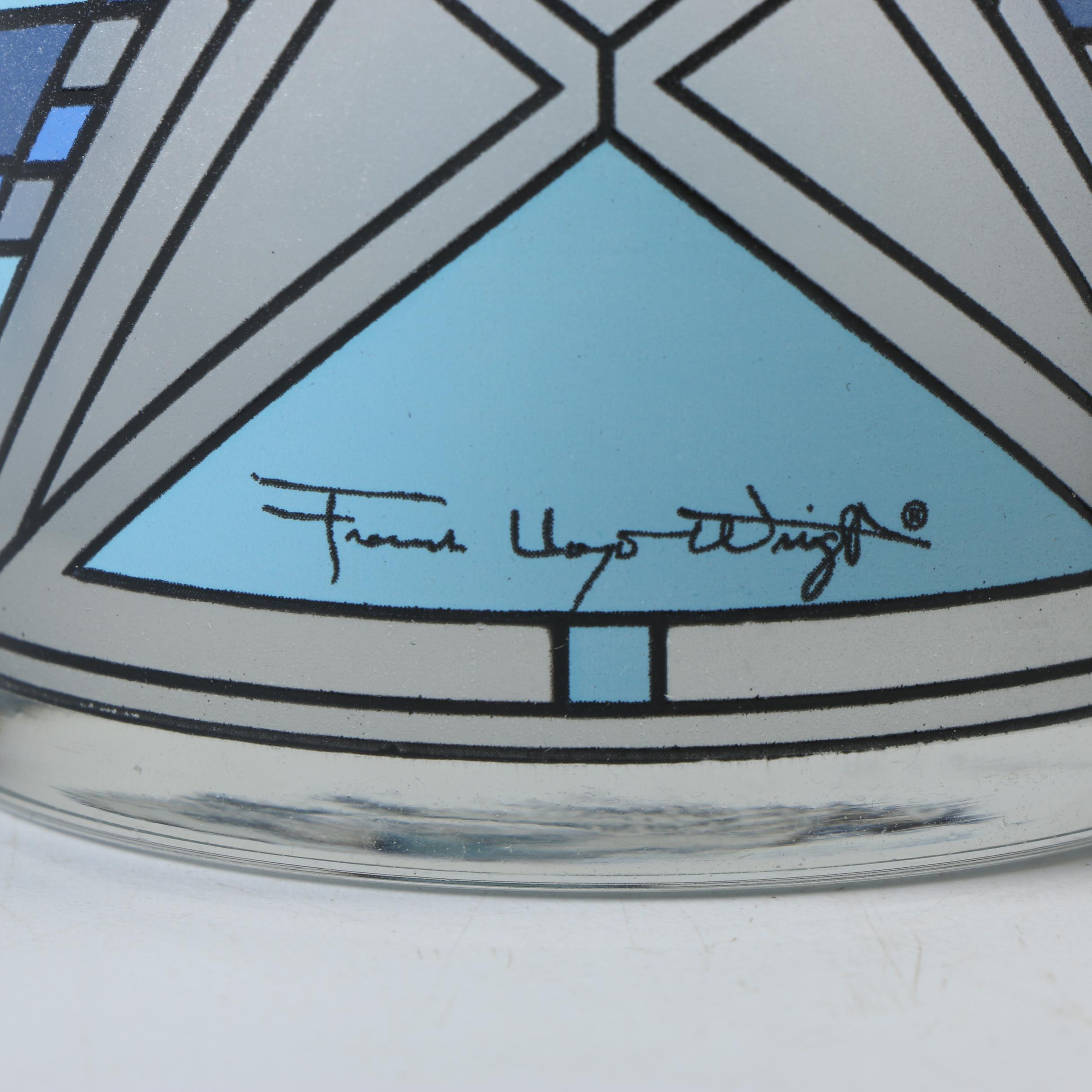Frank Lloyd Wright Foundation "Butterfly Window" Tumblers
