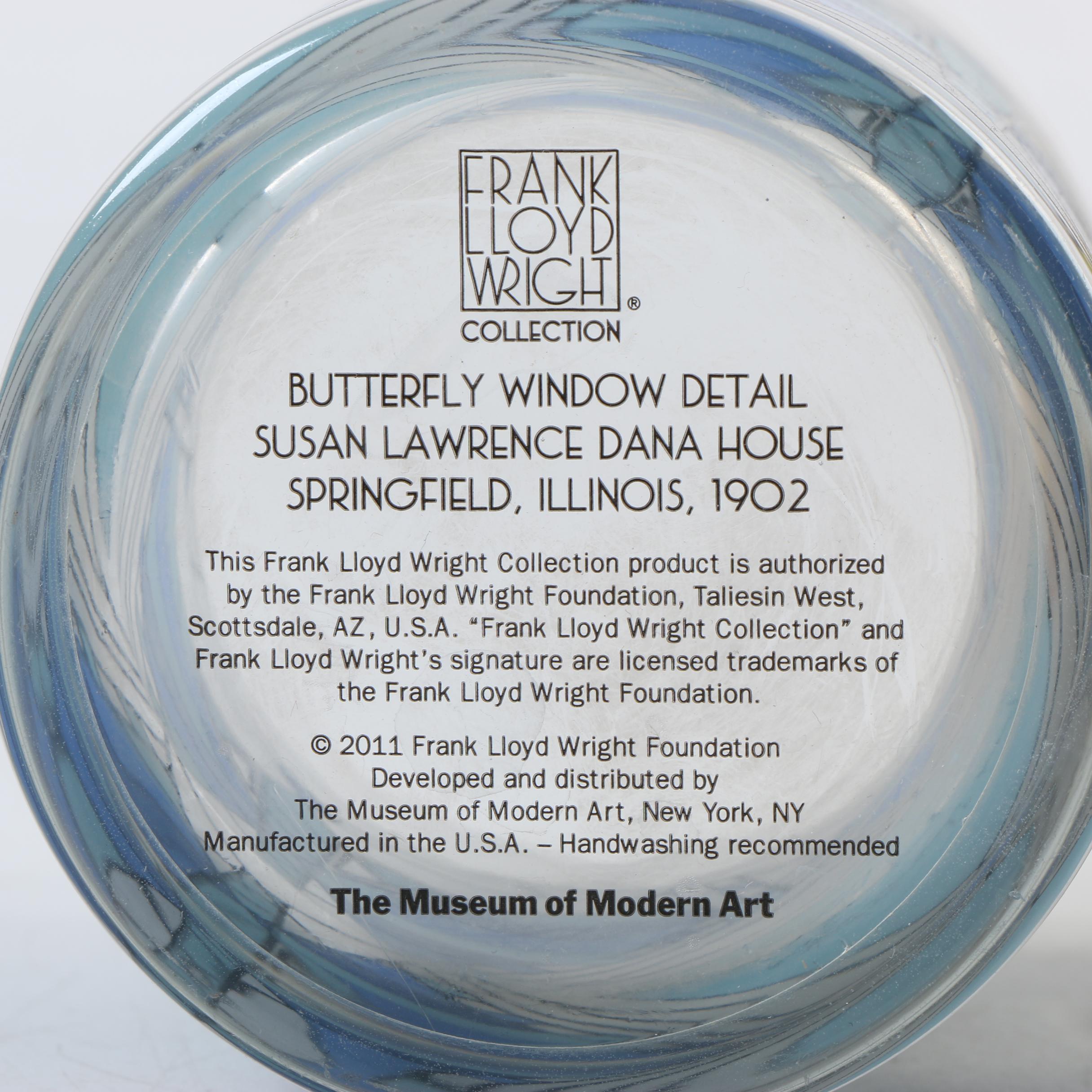 Frank Lloyd Wright Foundation "Butterfly Window" Tumblers