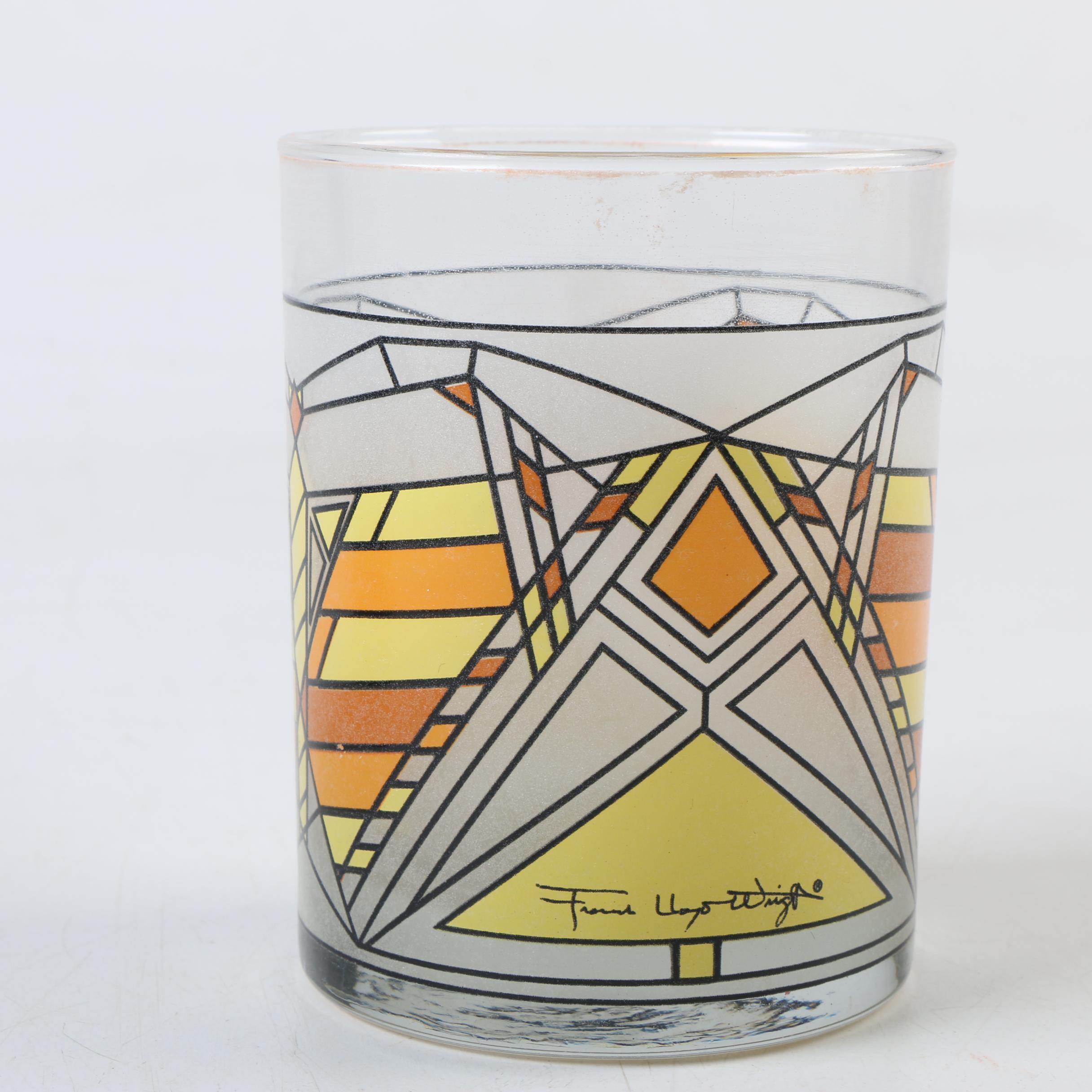 Frank Lloyd Wright Foundation "Butterfly Window" Tumblers