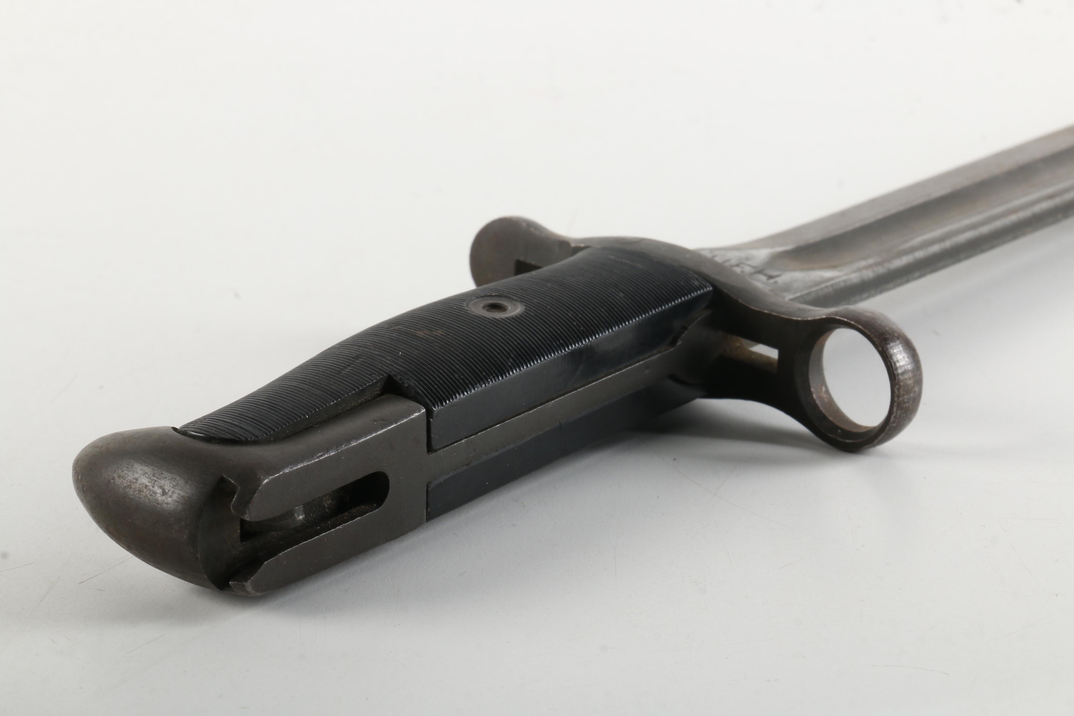 Dated 1943 M1 Bayonet for Garand Rifle with Scabbard