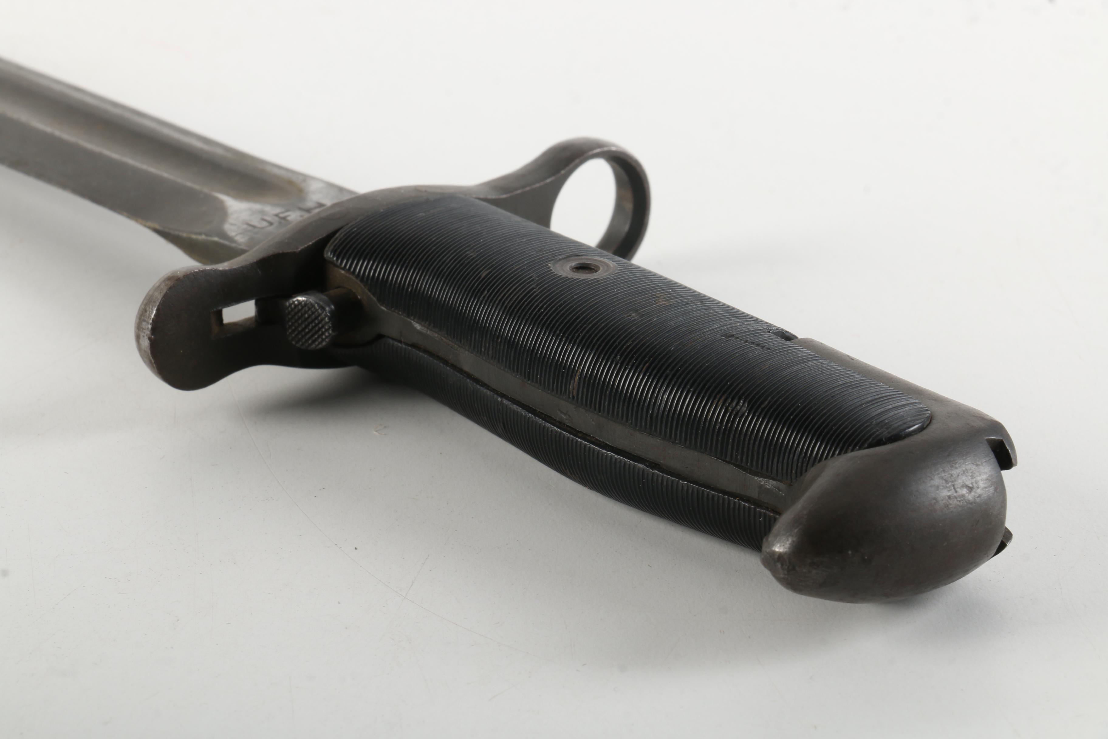 Dated 1943 M1 Bayonet for Garand Rifle with Scabbard