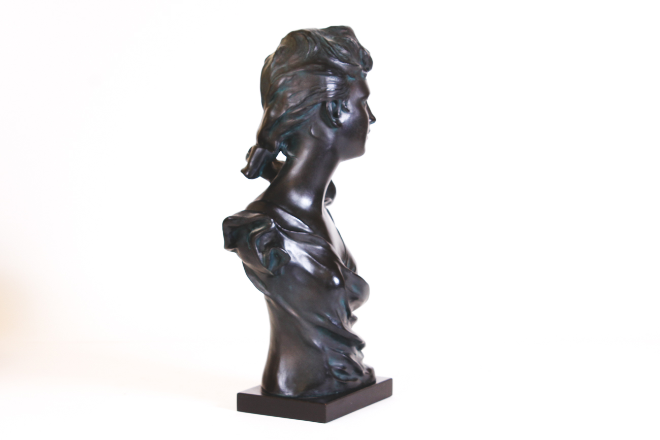 George Coudray Bust of Young Woman