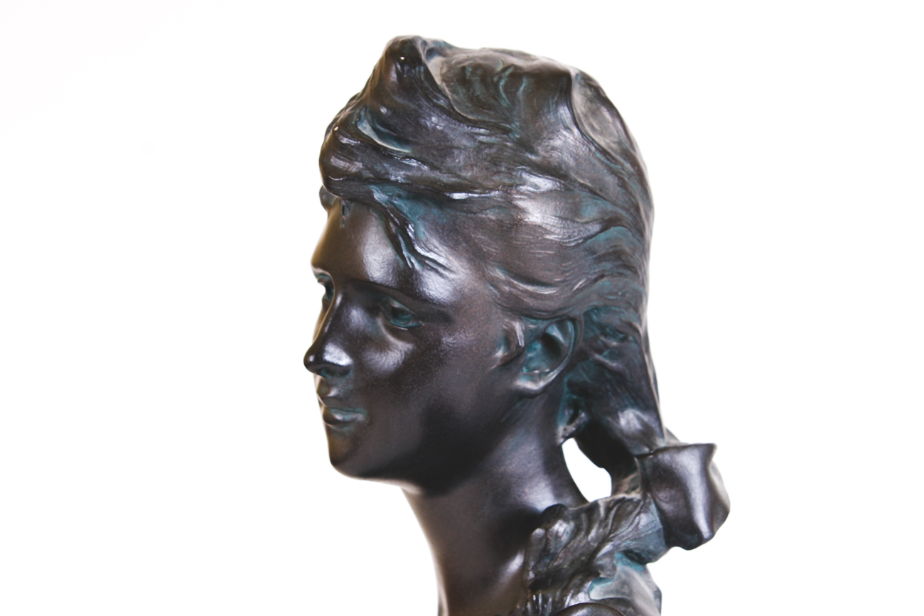 George Coudray Bust of Young Woman