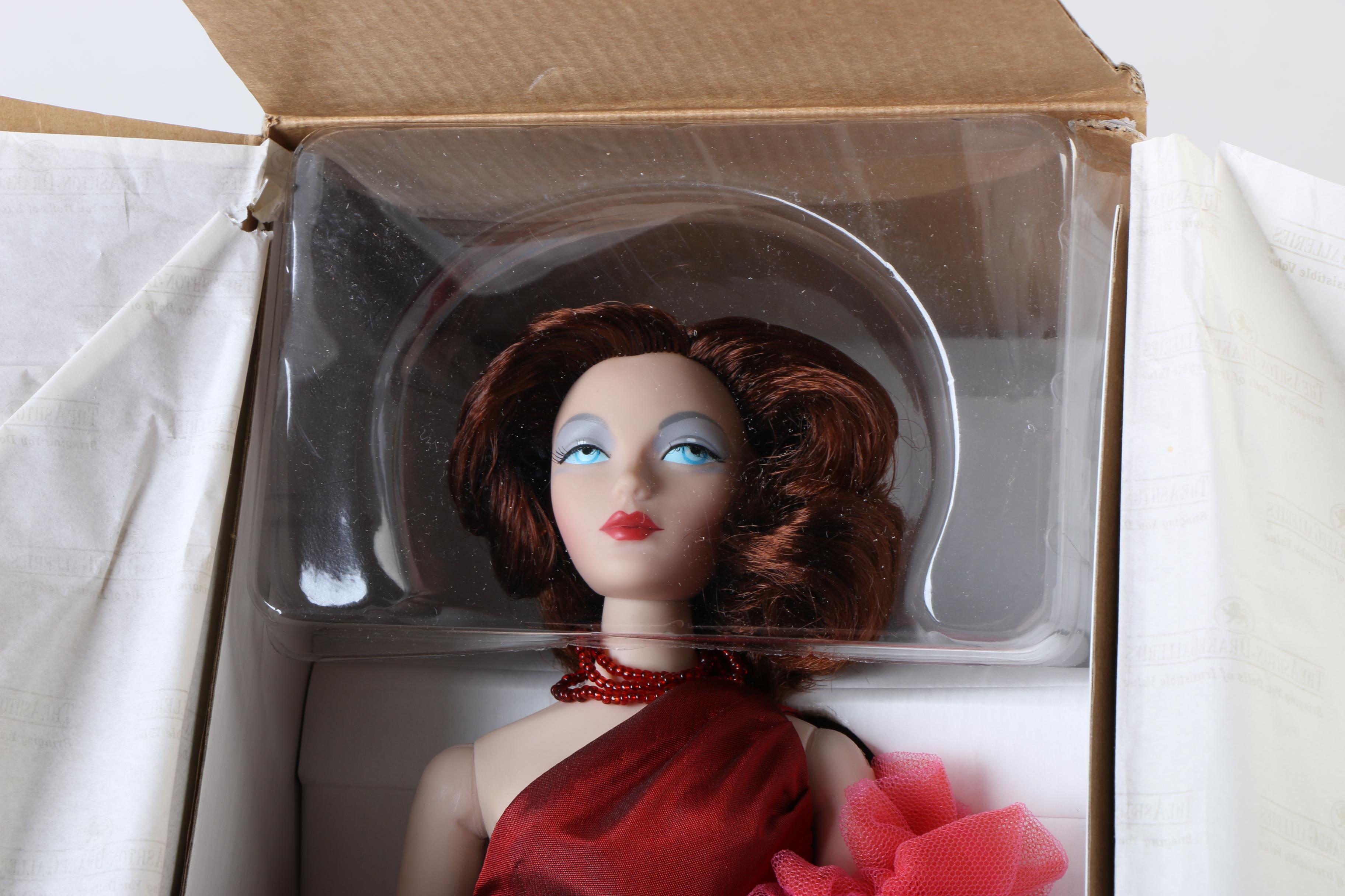 Ashton Drake Signed "Red Venus" Gene Marshall Doll and Costume
