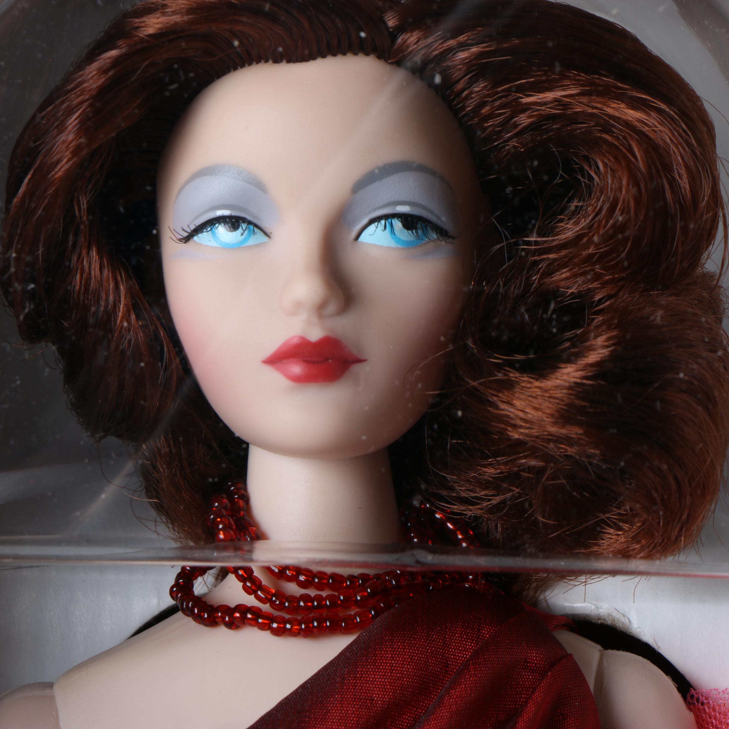 Ashton Drake Signed "Red Venus" Gene Marshall Doll and Costume