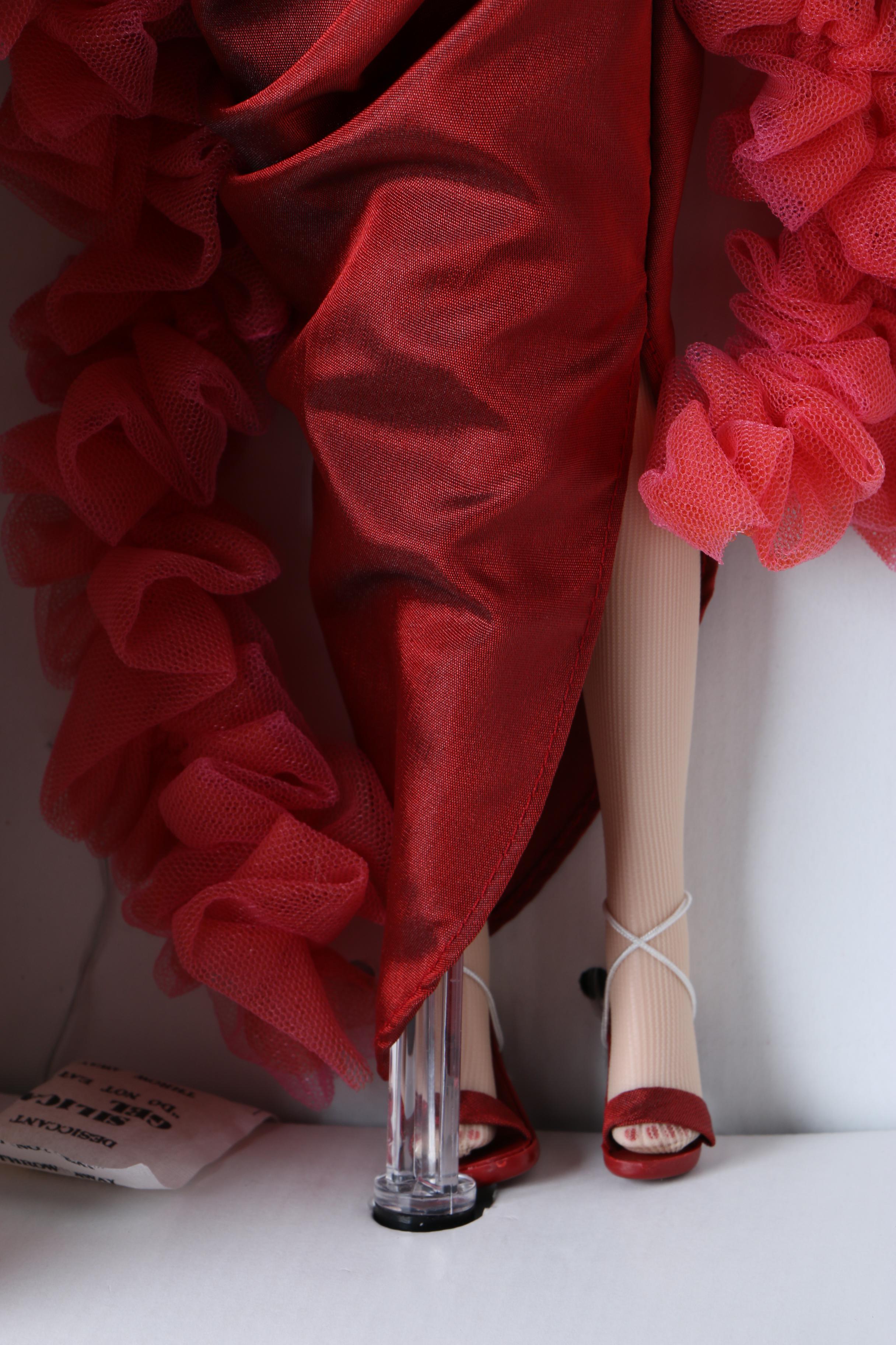 Ashton Drake Signed "Red Venus" Gene Marshall Doll and Costume