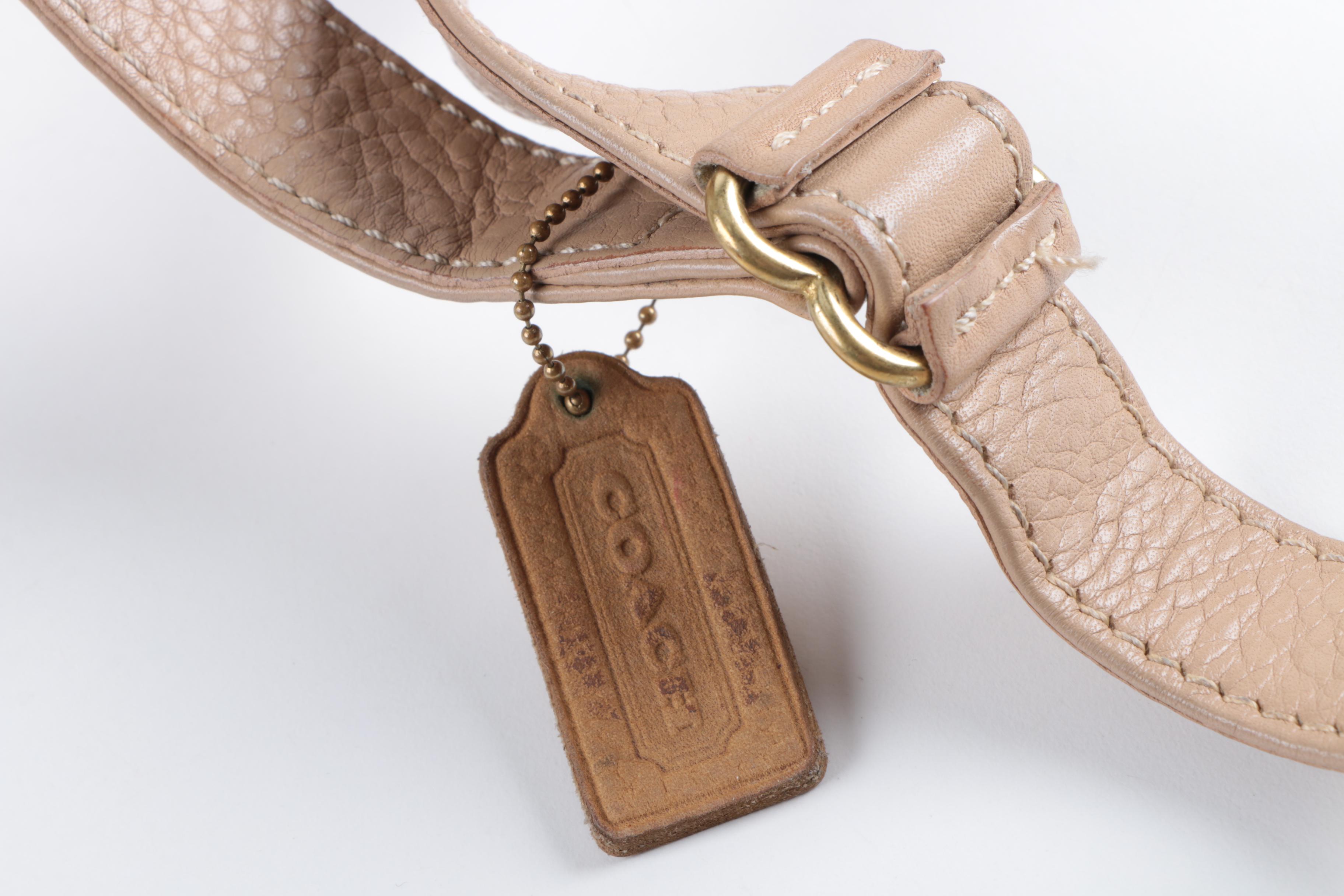 Vintage Coach 4903 Sonoma Flap Saddle Bag