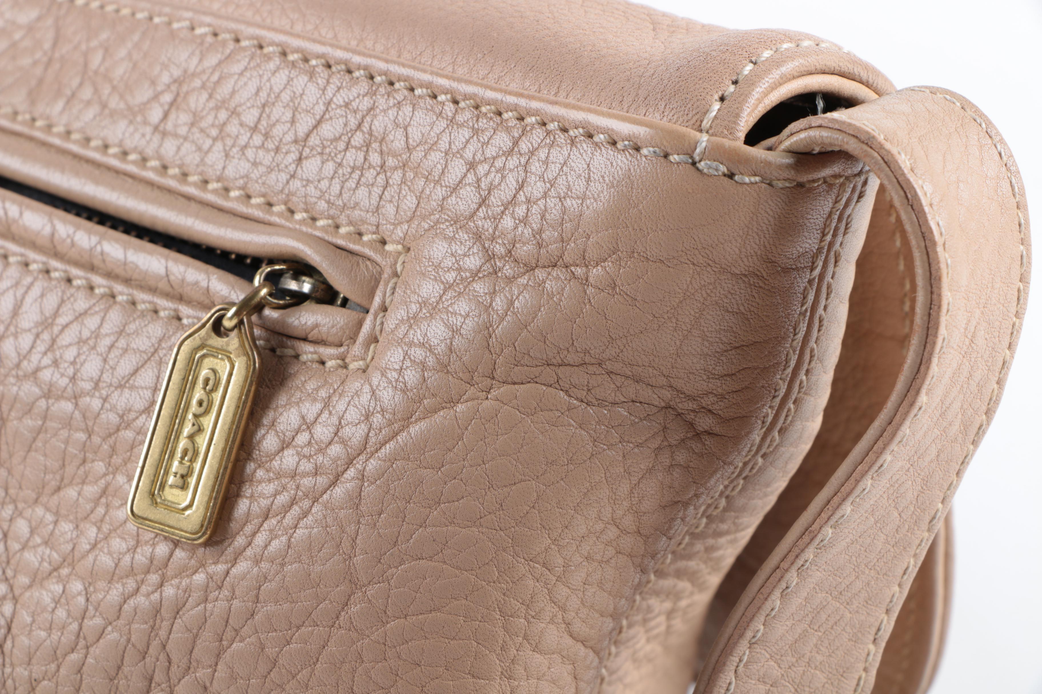 Vintage Coach 4903 Sonoma Flap Saddle Bag