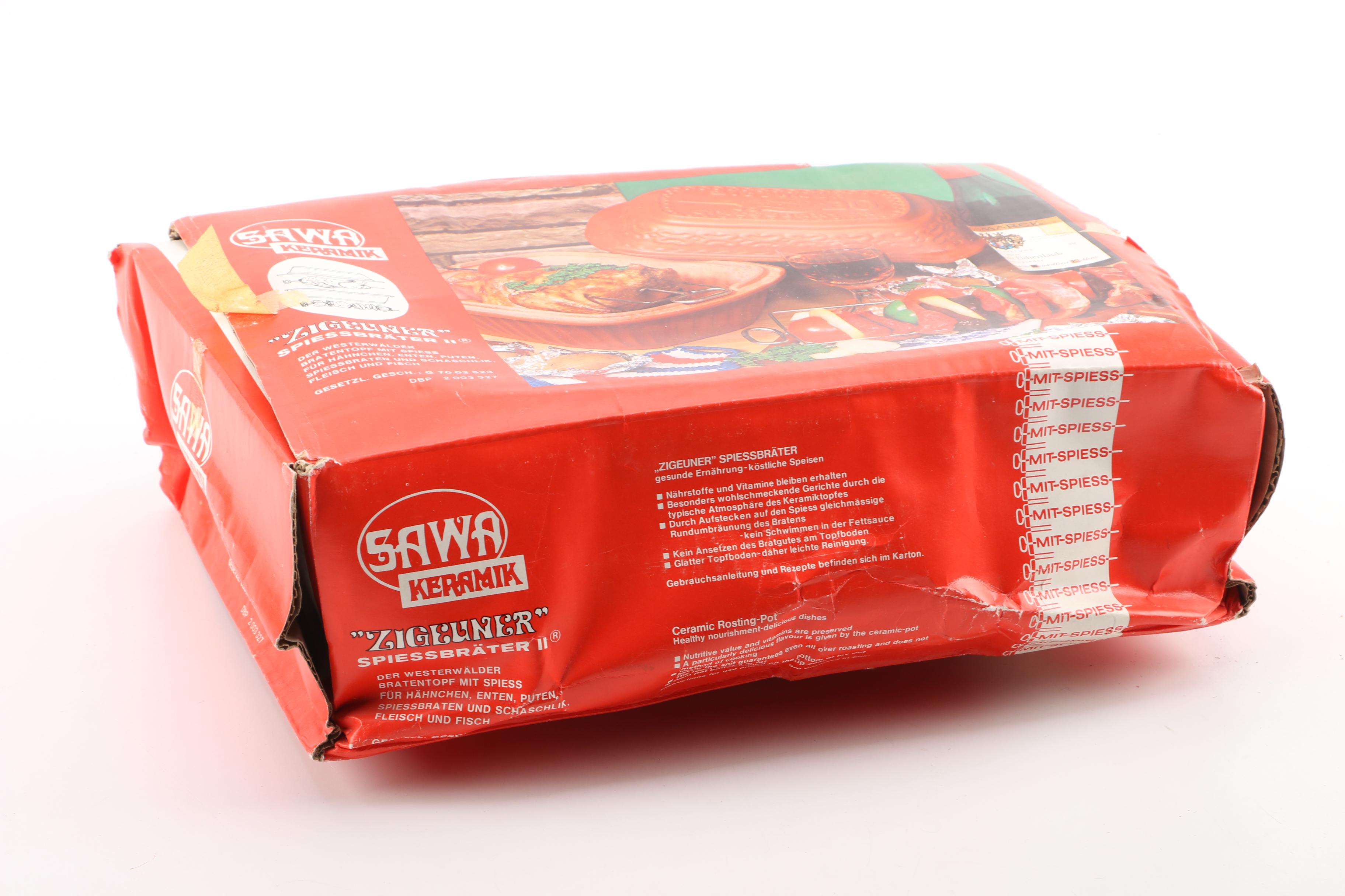 Sawa Zigeuner Spiessbrater II Terracotta Roasting Pan