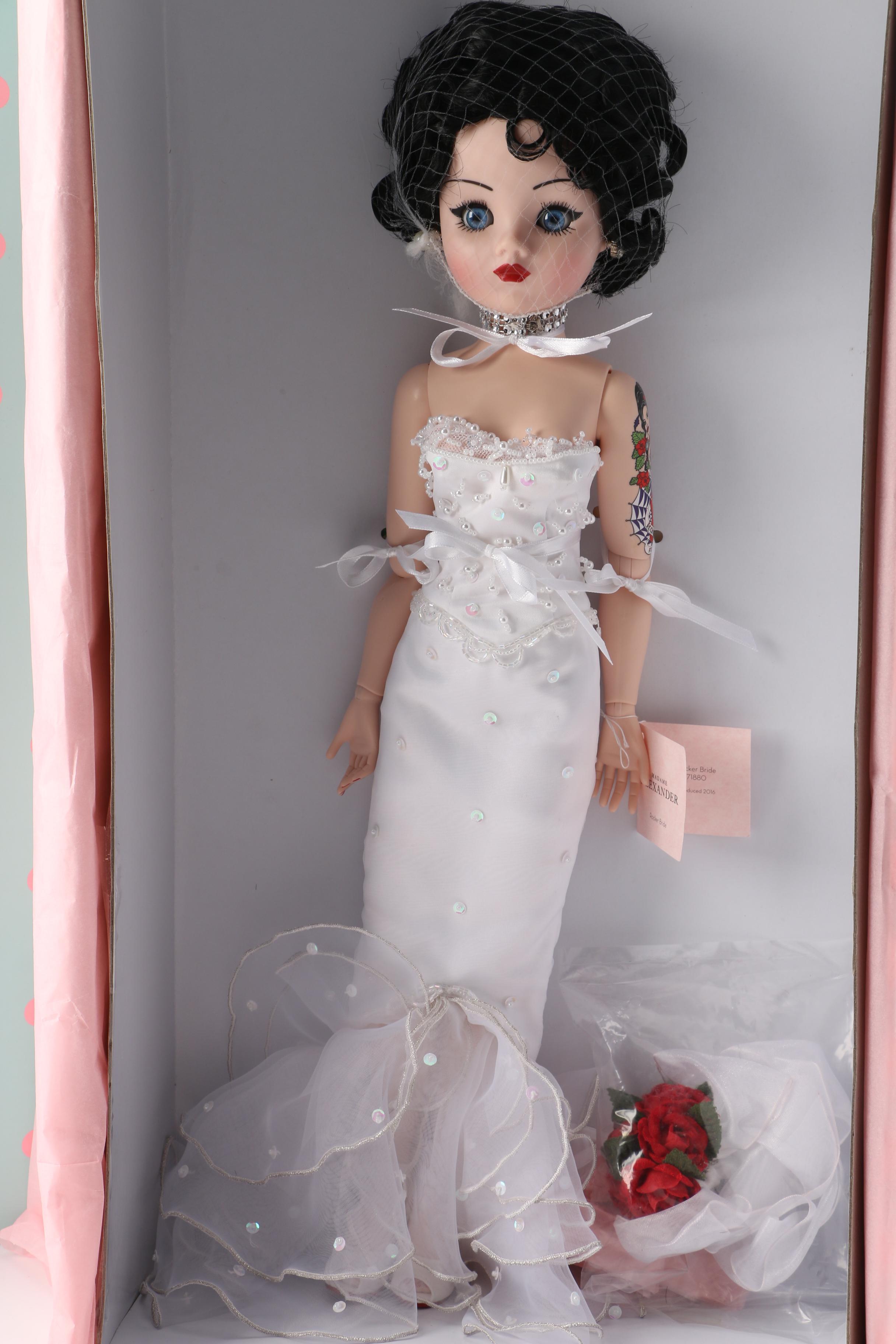 2016 Madame Alexander Limited Edition "Rocker Bride" Doll
