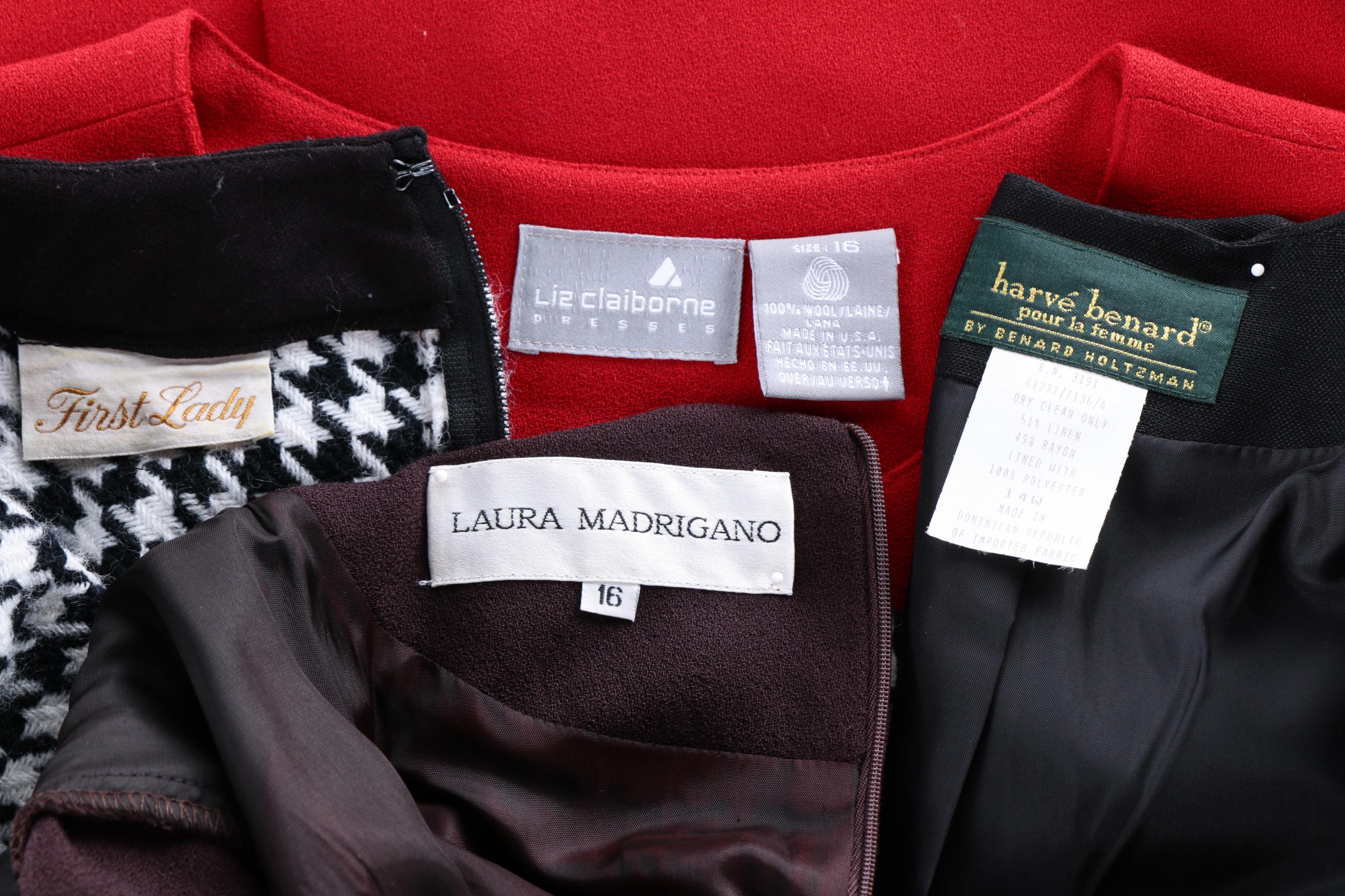 Vintage Casual Dresses Including Laura Madrigano and Liz Claiborne