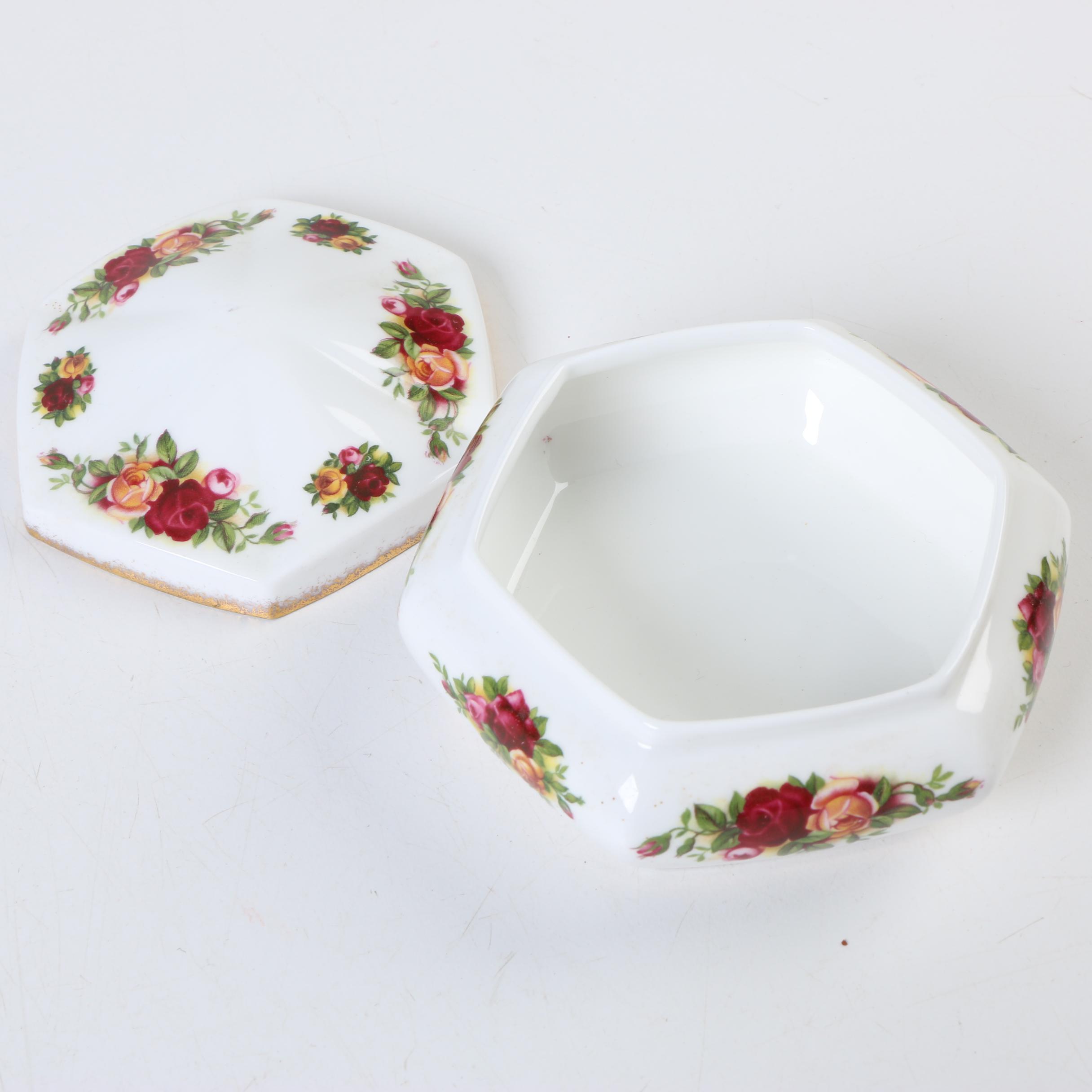 Royal Albert Bone China Tableware and Trinket Boxes