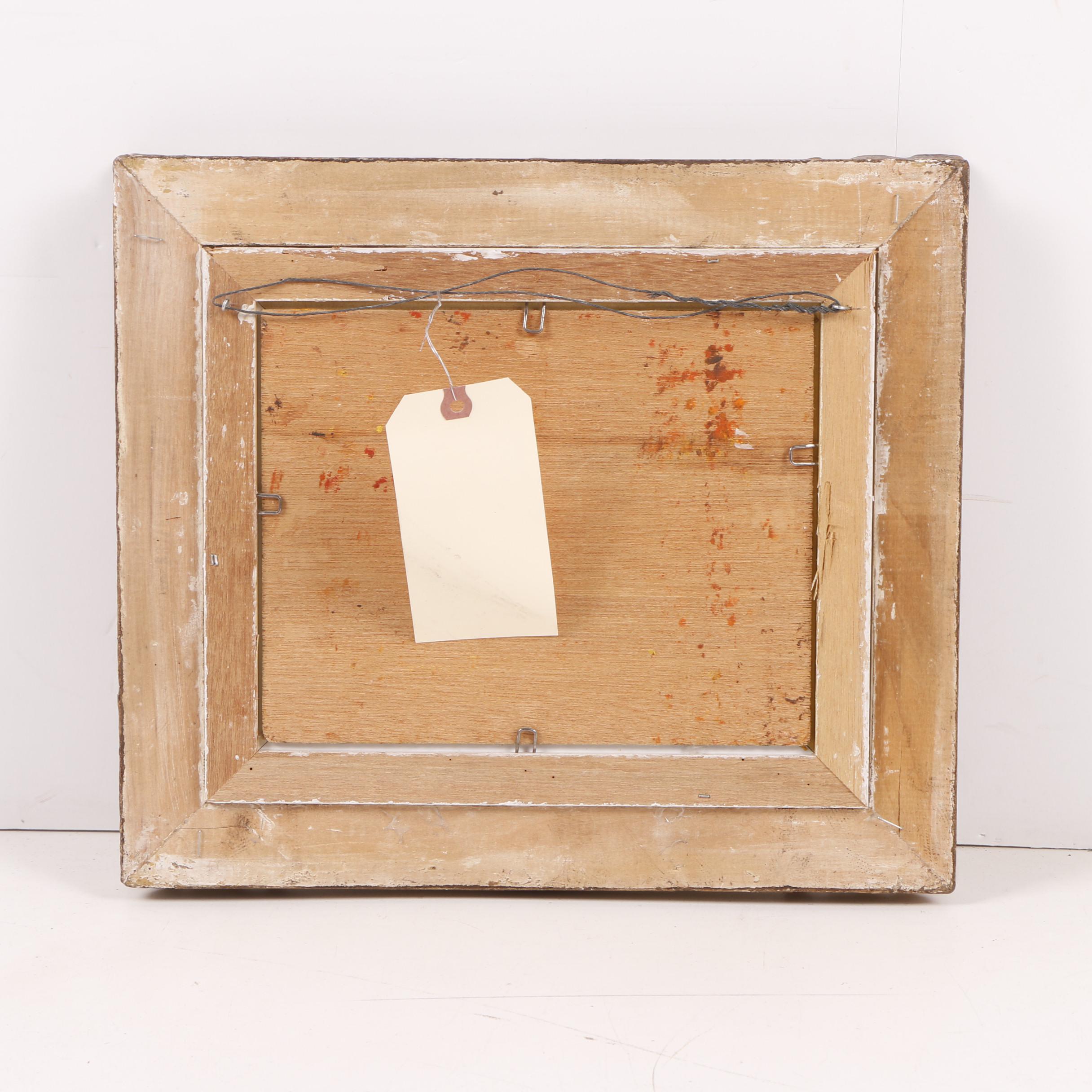 Riley Oil on Canvas Board Landscape Painting EBTH