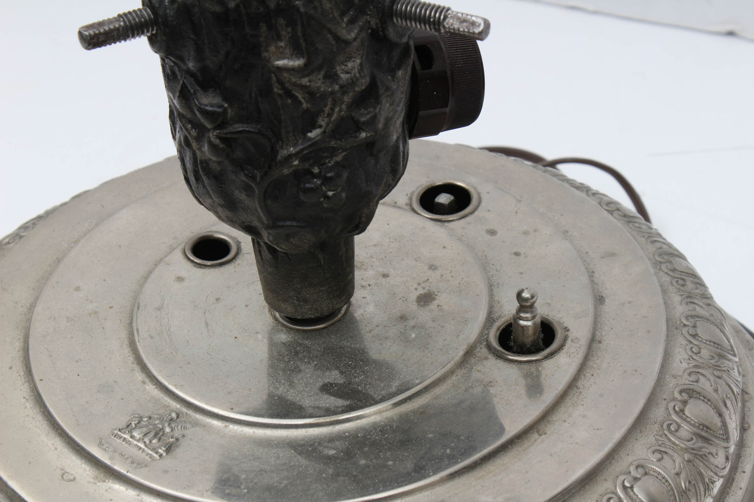 Vintage German Musical Rotating Christmas Tree Stand