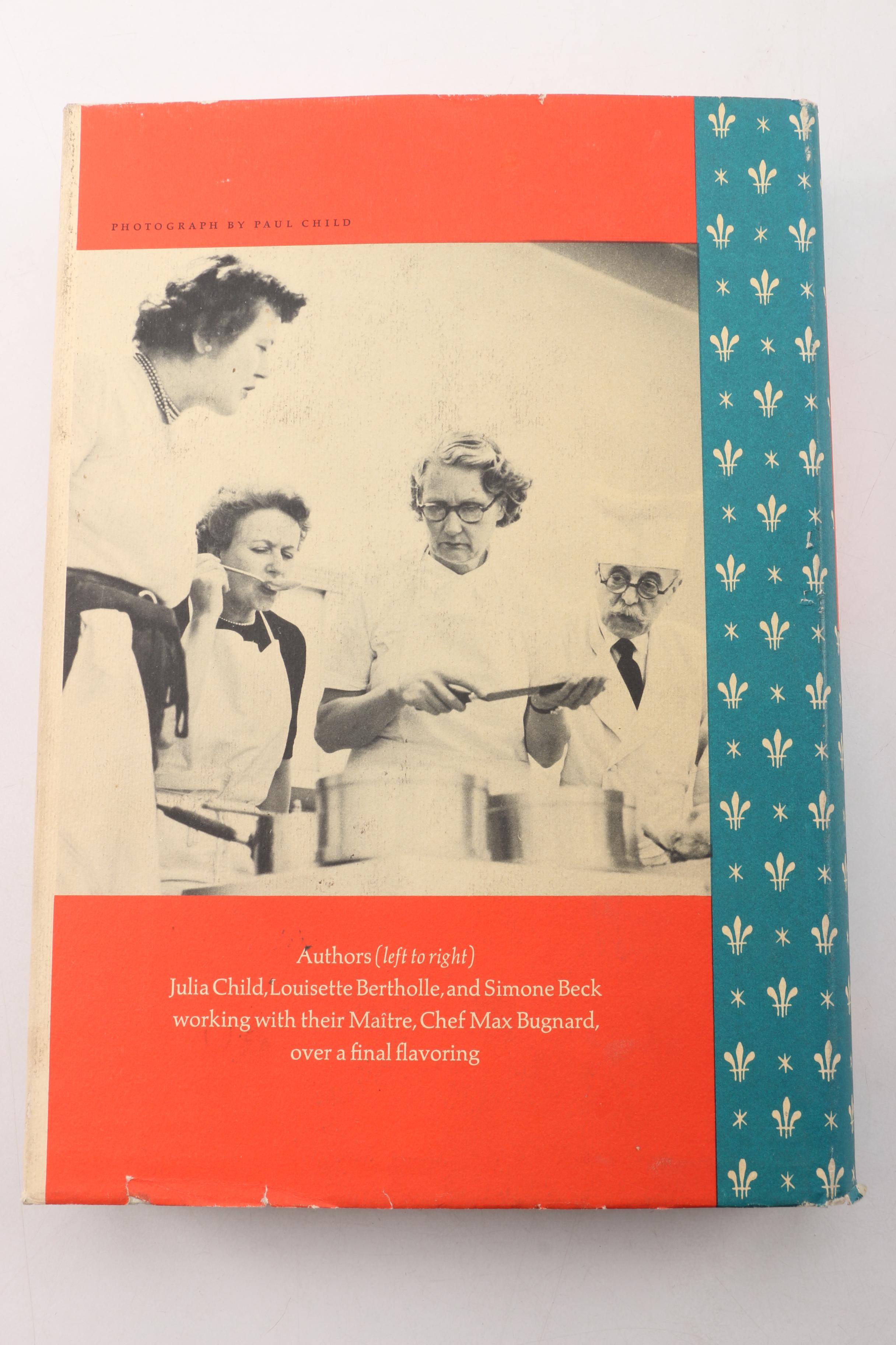 1969 "Mastering the Art of French Cooking" and Other Julia Child Cookbooks