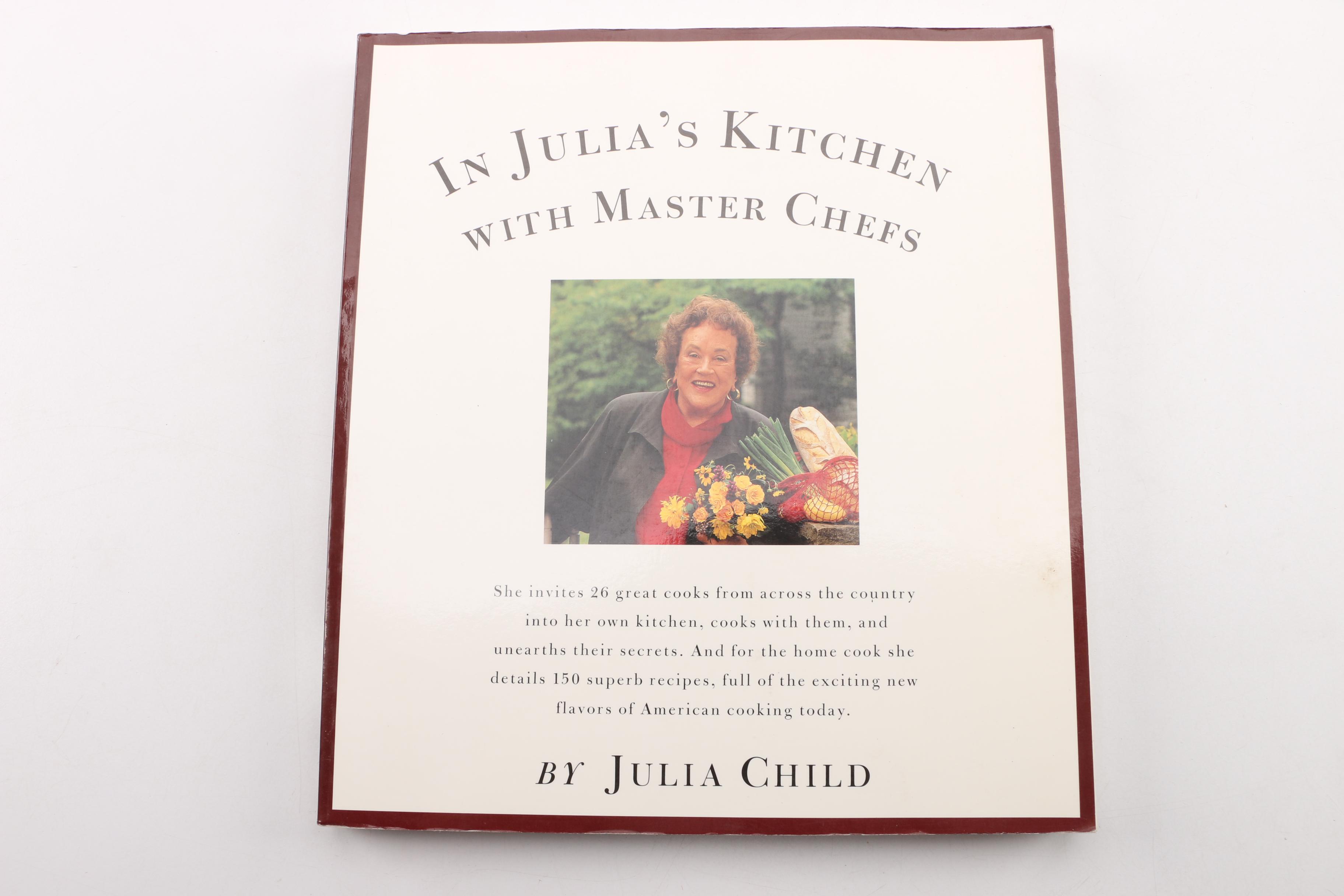 1969 "Mastering the Art of French Cooking" and Other Julia Child Cookbooks