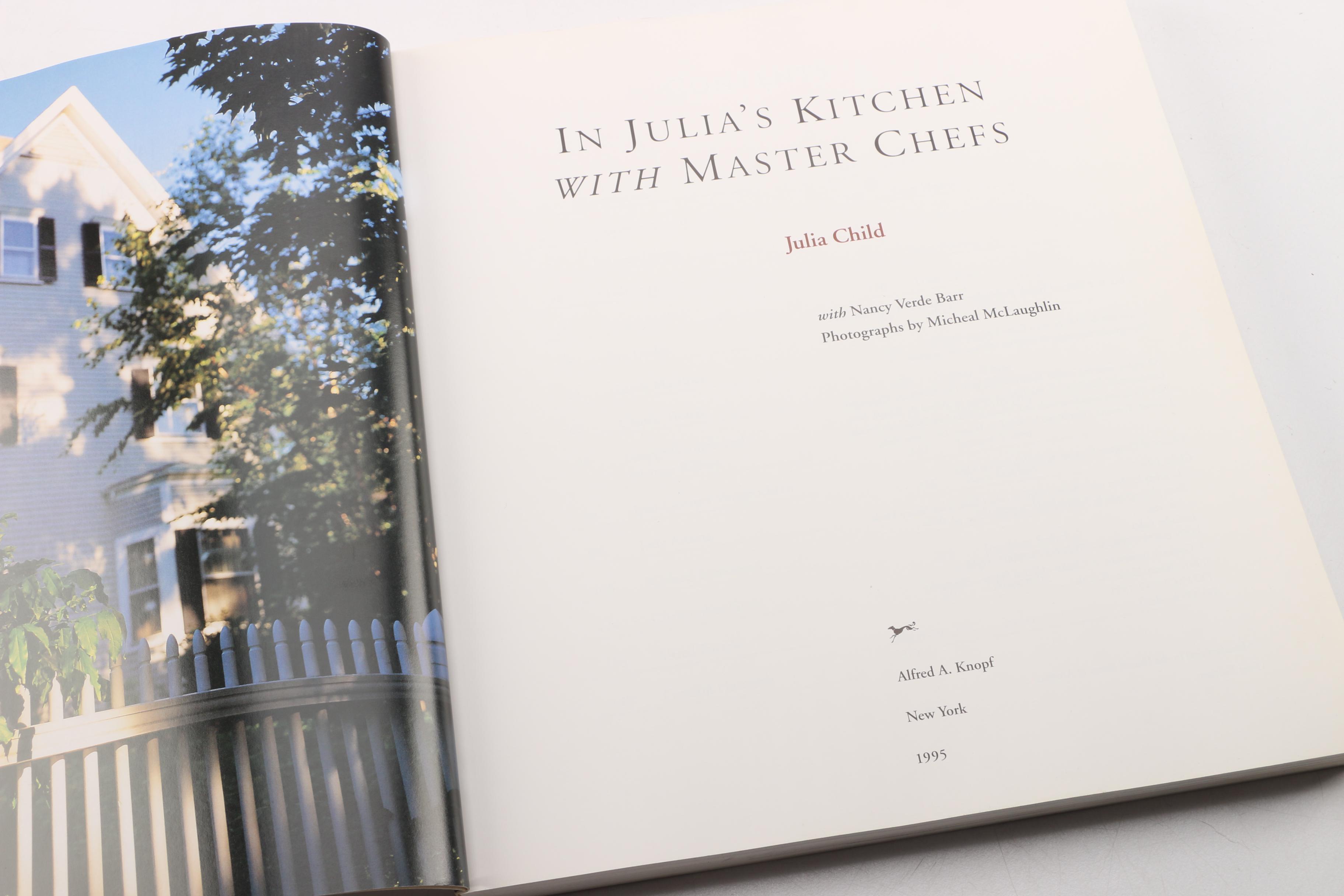 1969 "Mastering the Art of French Cooking" and Other Julia Child Cookbooks