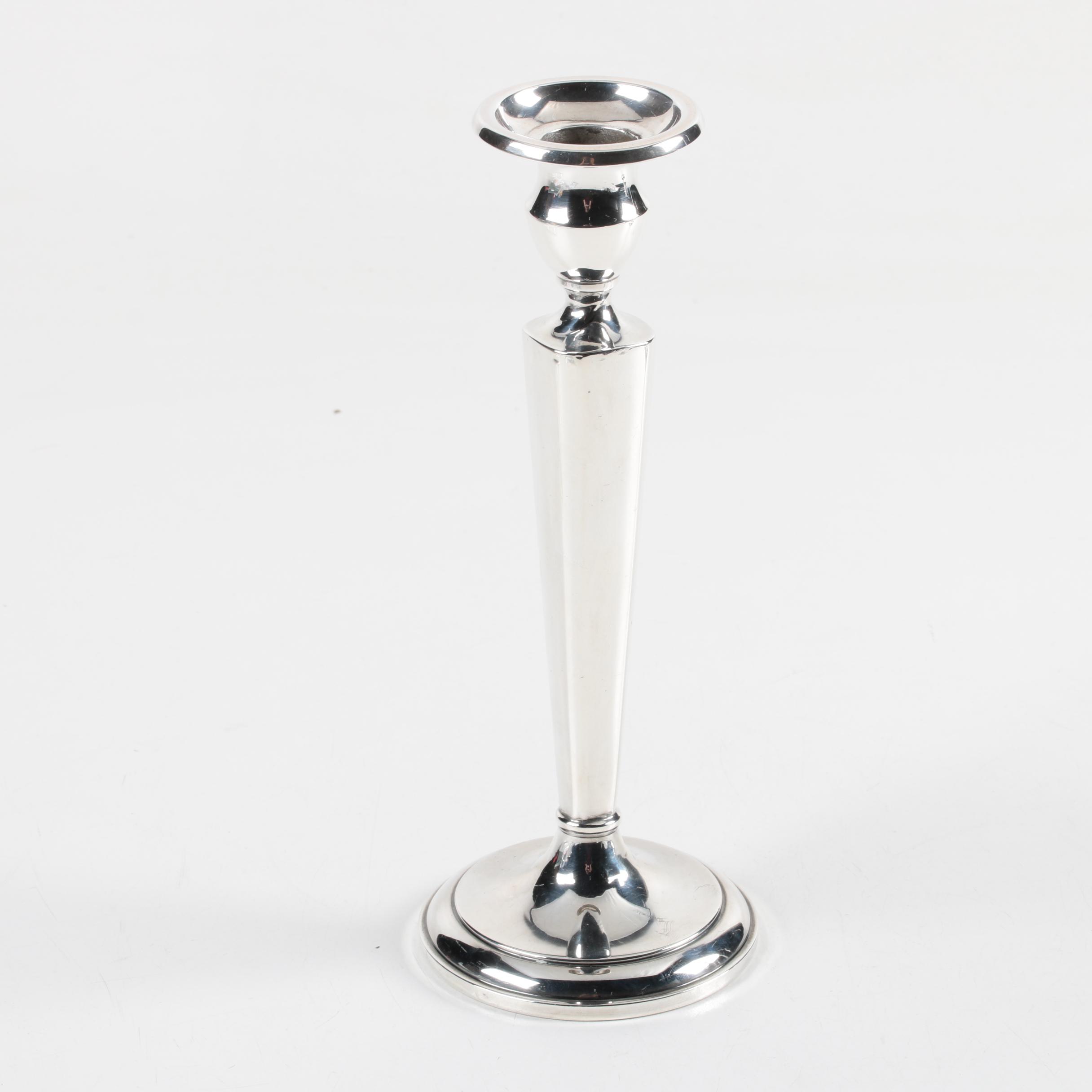 International Silver Co. Weighted Sterling Candlesticks