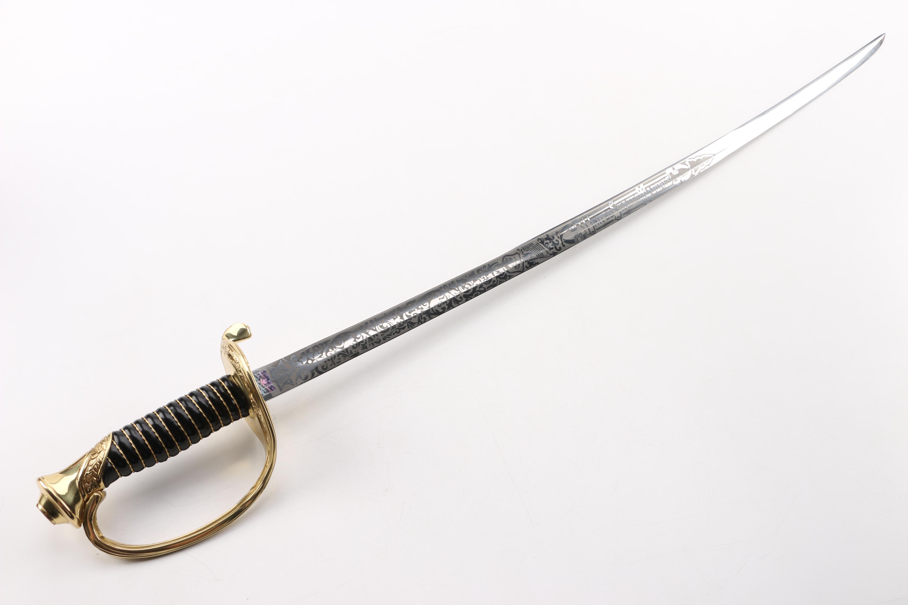 U.S. Marines NCO Presentation Sword and Scabbard