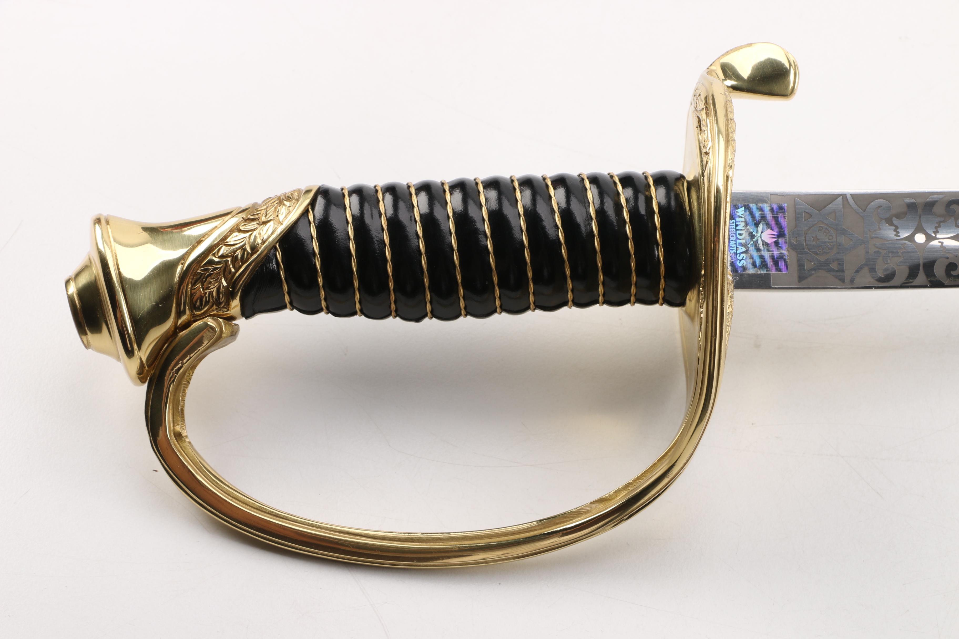 U.S. Marines NCO Presentation Sword and Scabbard