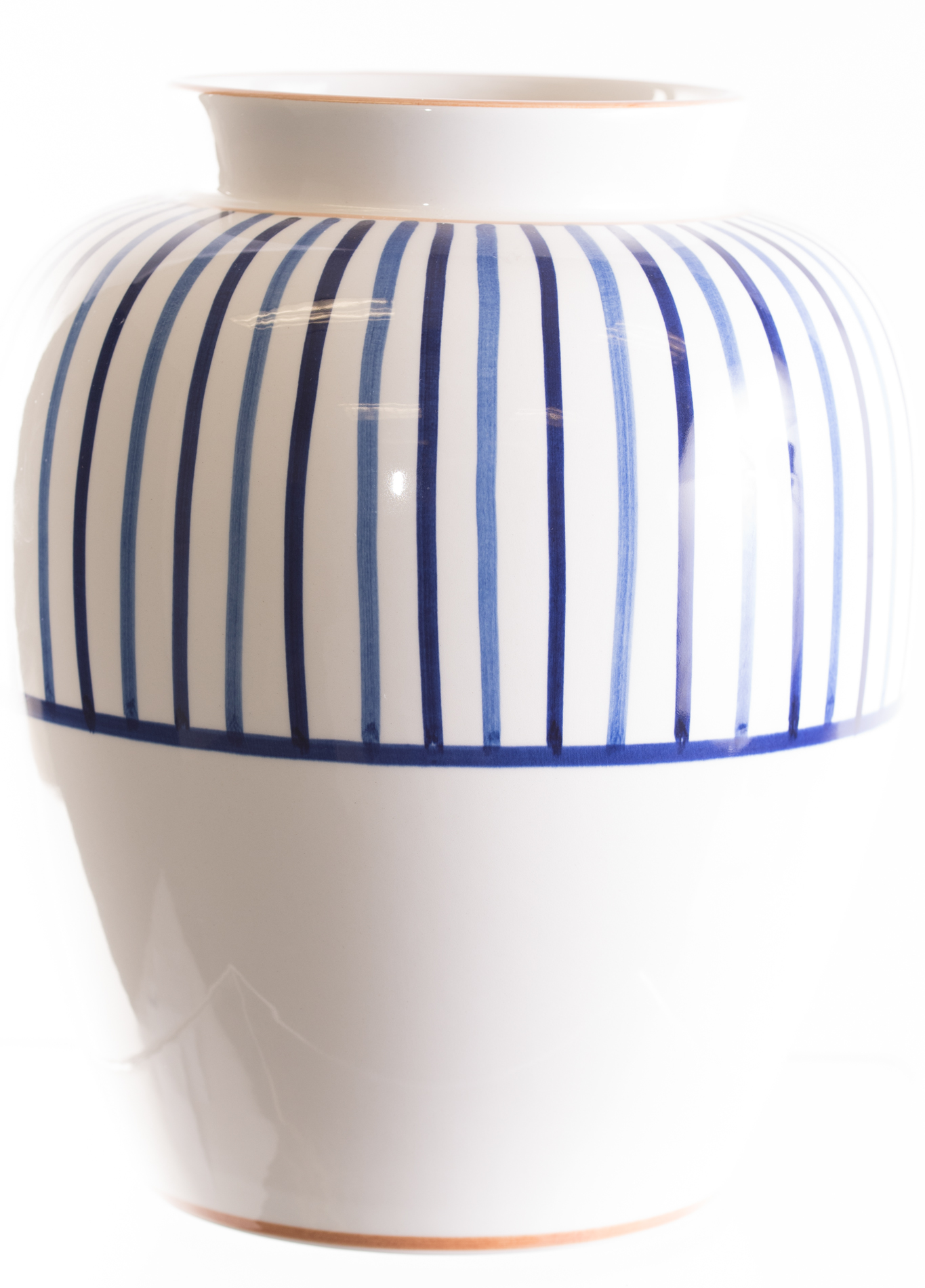 Tiffany & Co. Floral Ceramic Vase