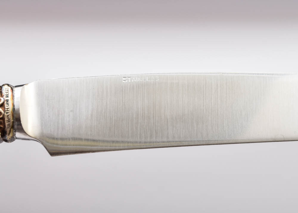 Antique R. Wallace and Sons Sterling Silver "Corinthian" Flatware Set