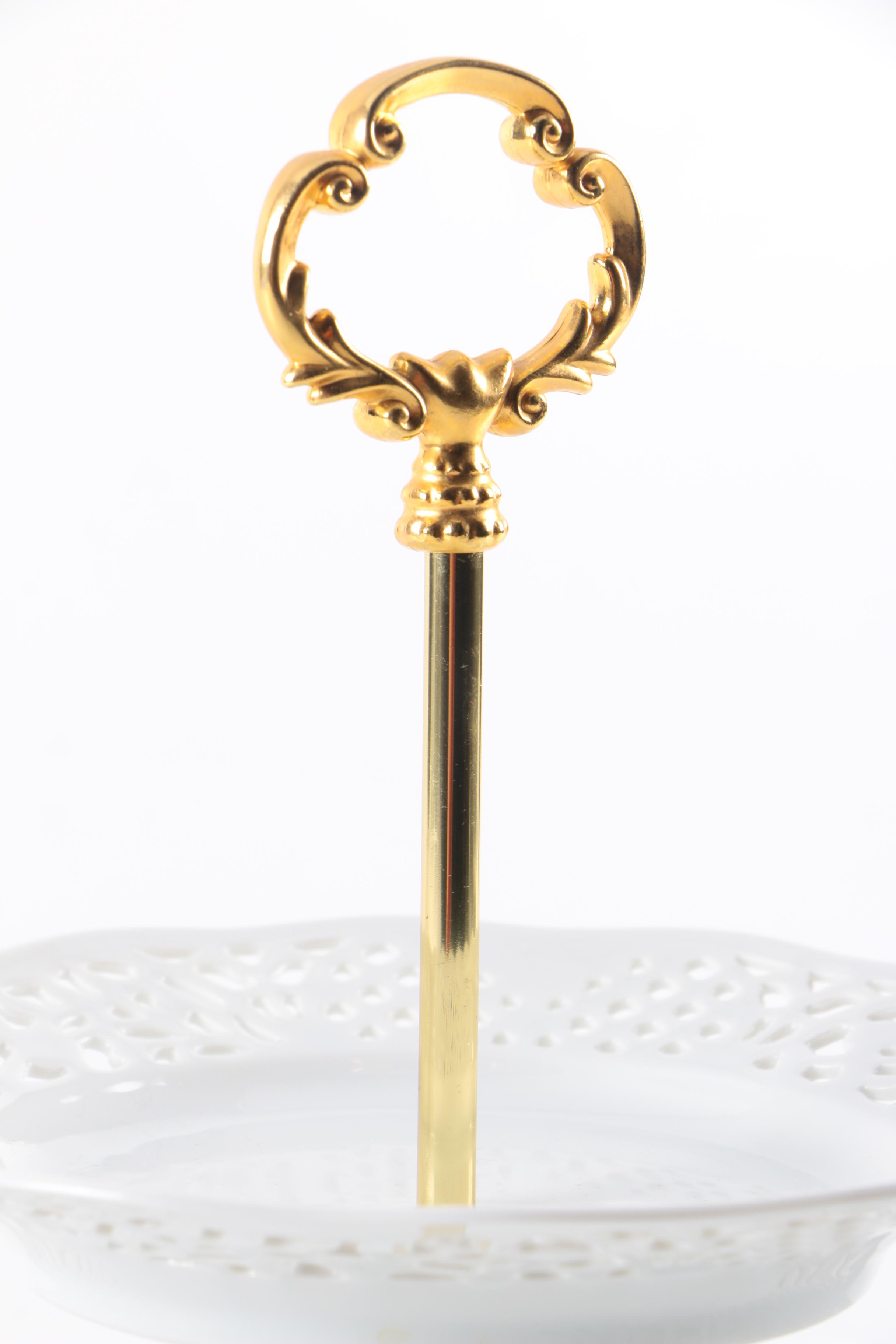 Oscar de la Renta "Belmonte" Two Tier Serving Tray