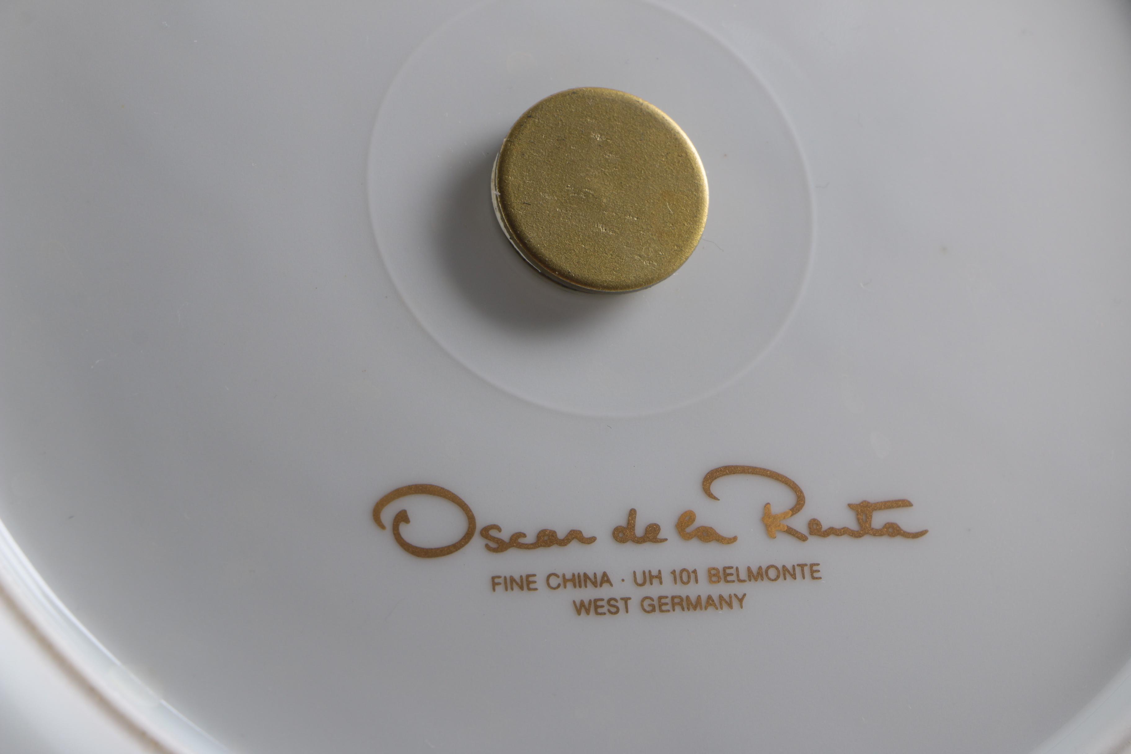 Oscar de la Renta "Belmonte" Two Tier Serving Tray