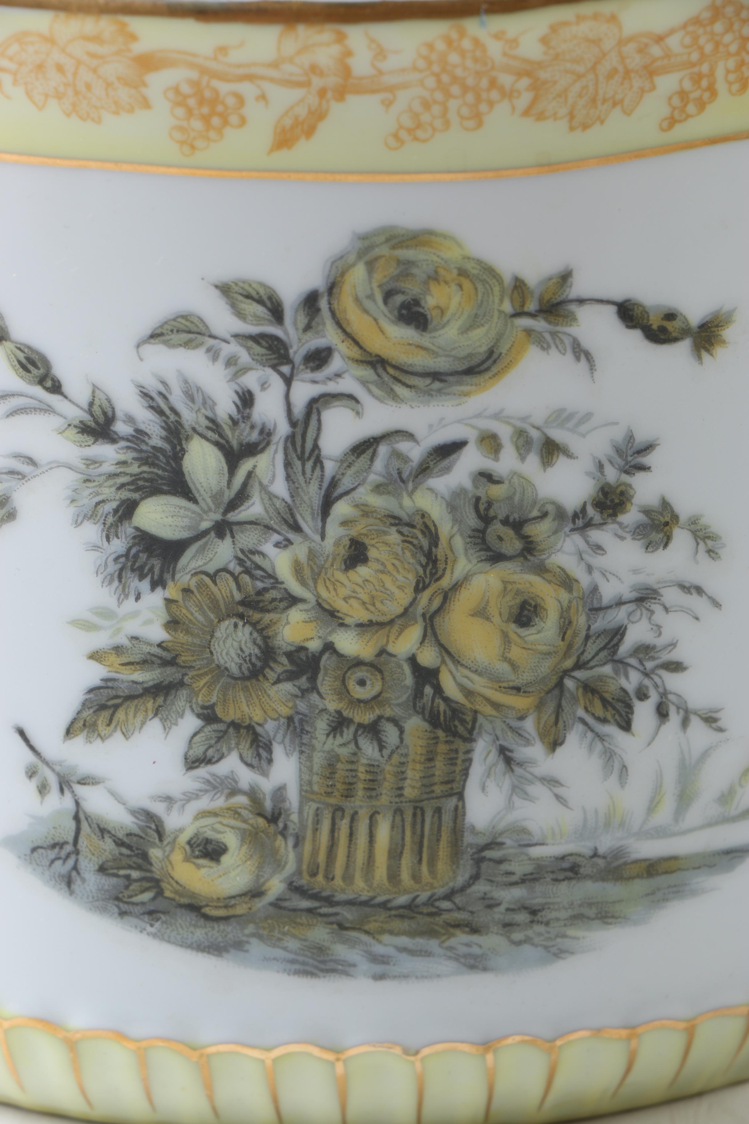 Antique W.H. Grindley "Brussels" Dish with Vanity Accessories