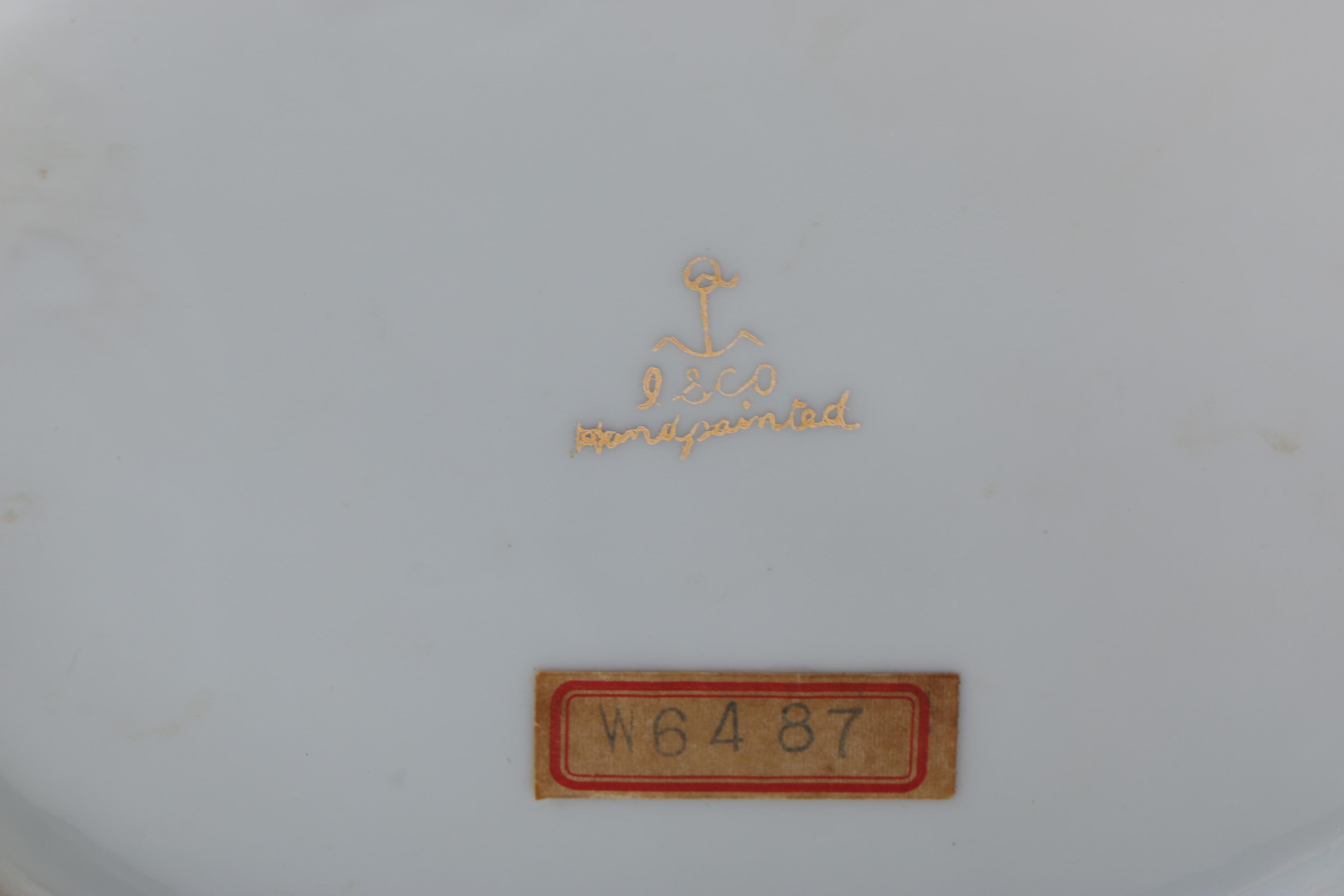 Antique W.H. Grindley "Brussels" Dish with Vanity Accessories