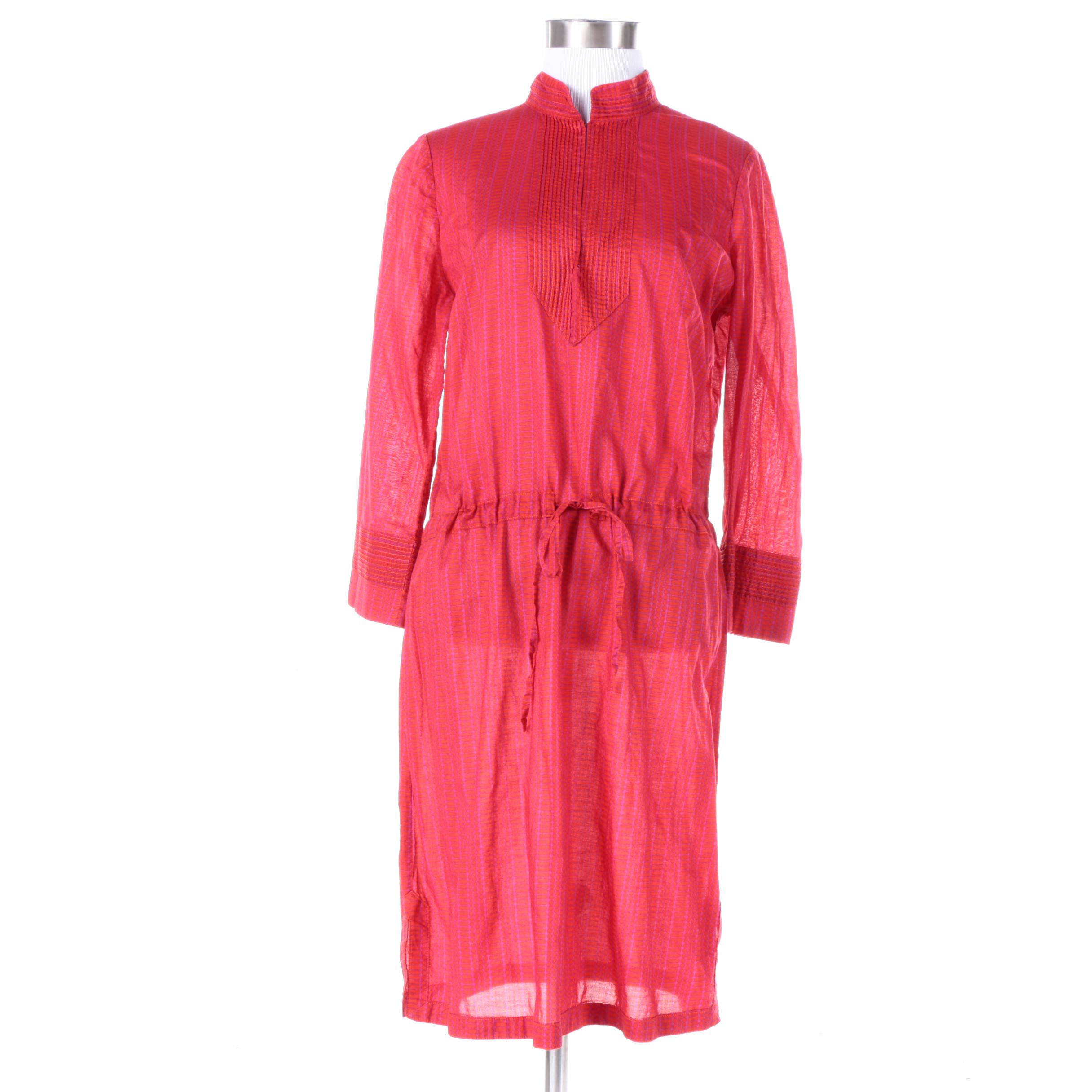 Tory Burch Printed Cotton Tunic Dress