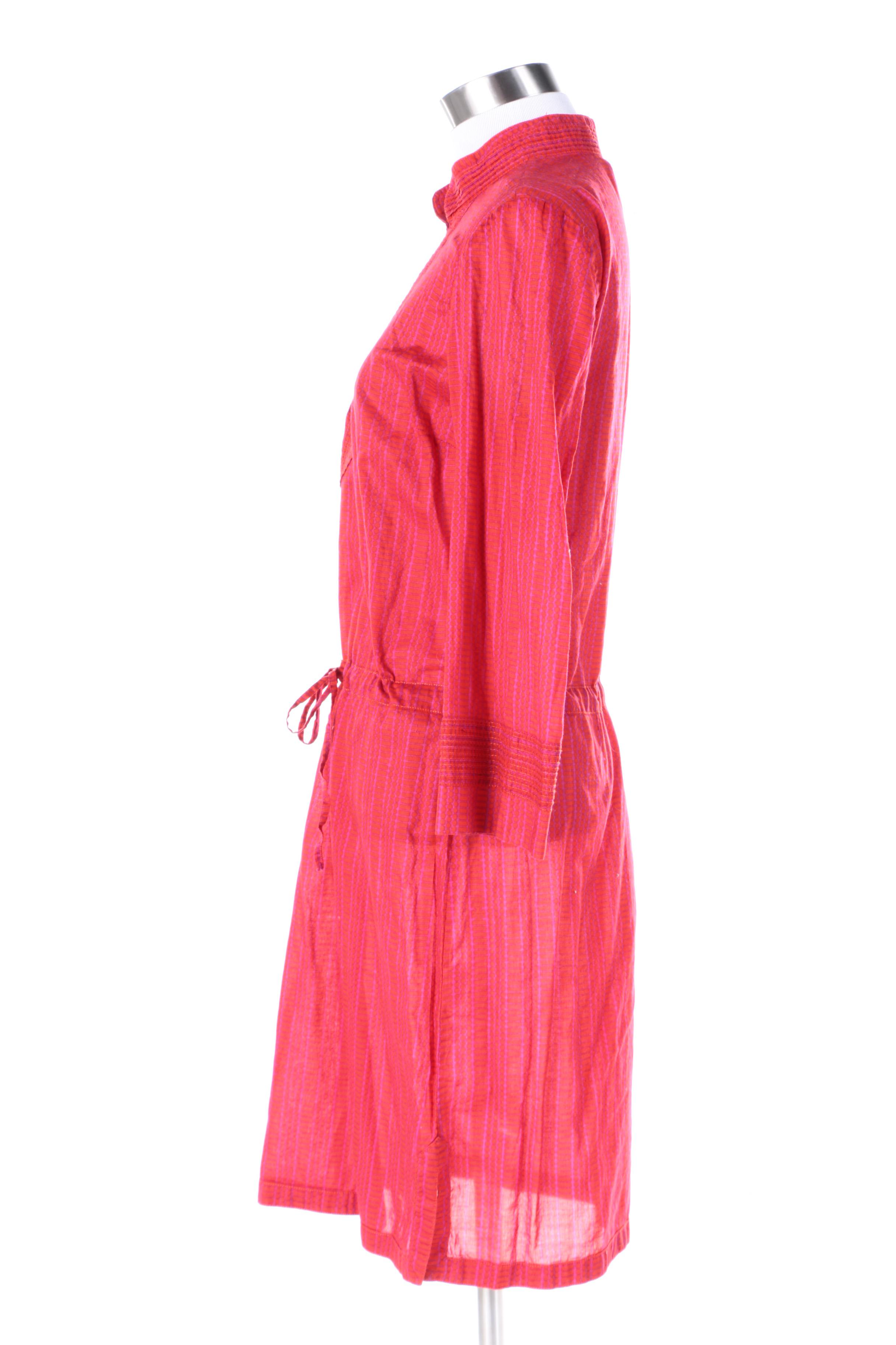 Tory Burch Printed Cotton Tunic Dress