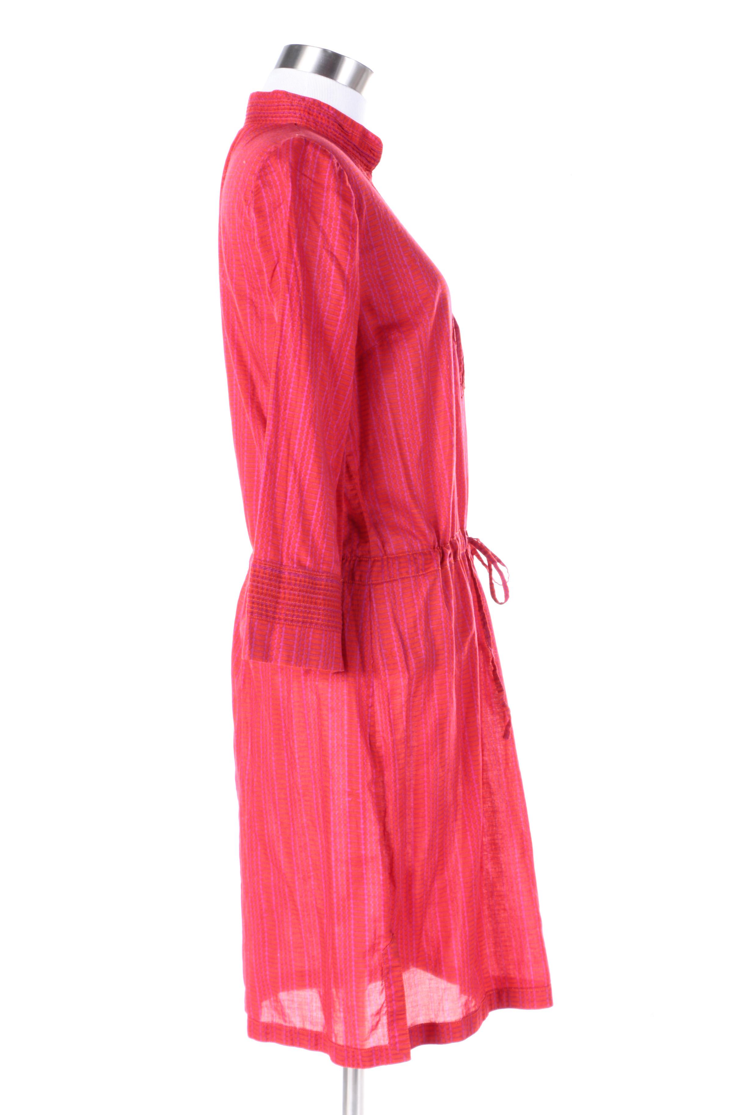 Tory Burch Printed Cotton Tunic Dress