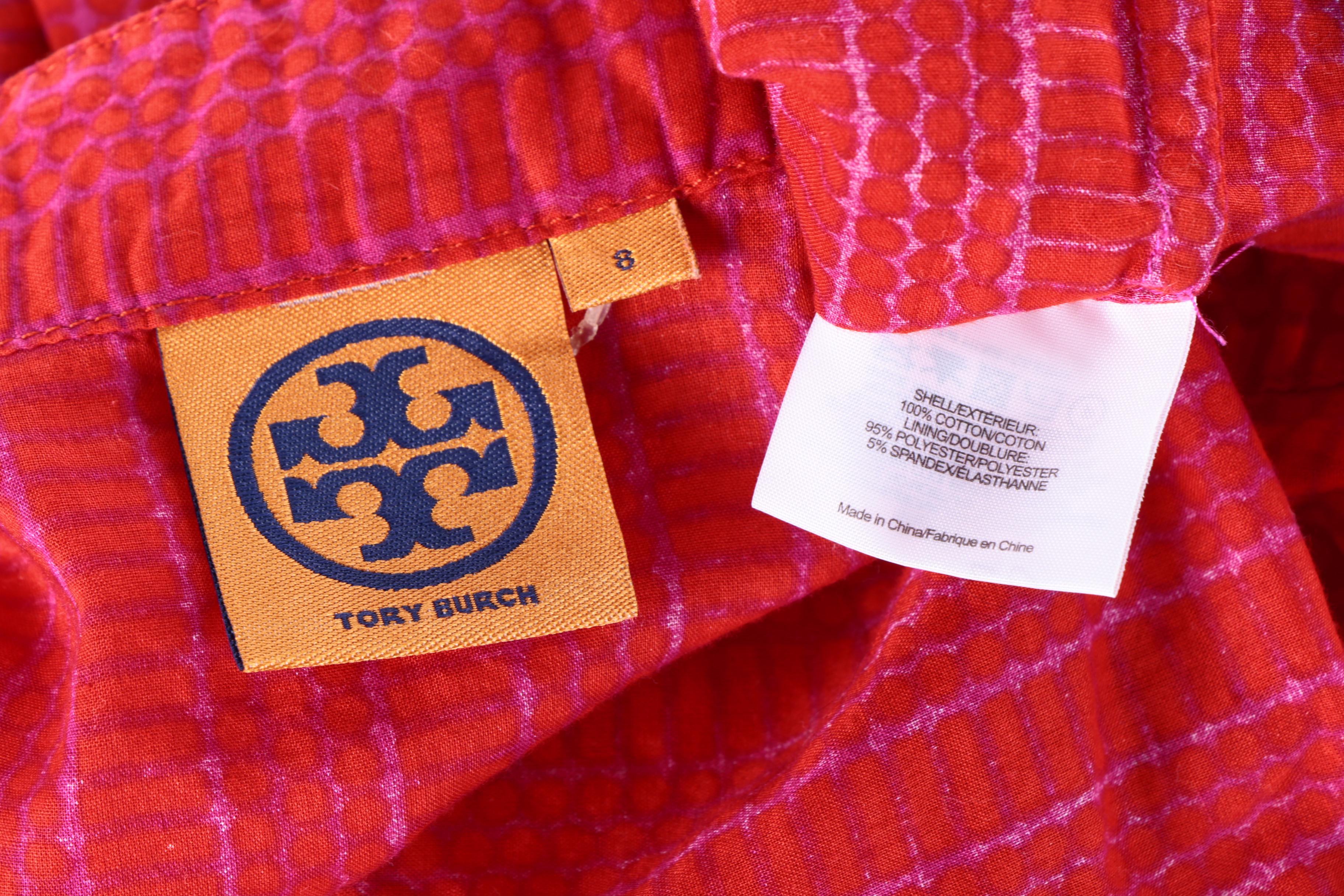 Tory Burch Printed Cotton Tunic Dress