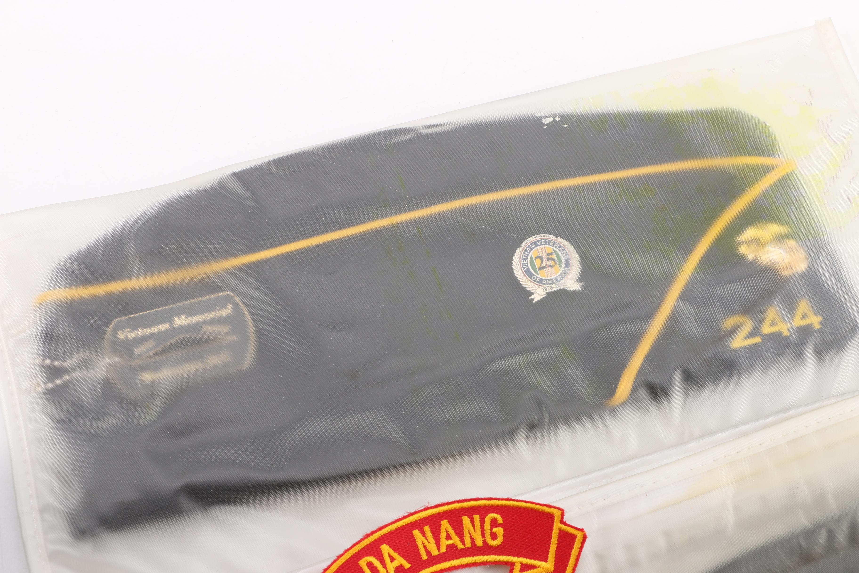 Military Medals, Patches, and American Legion Uniform Caps