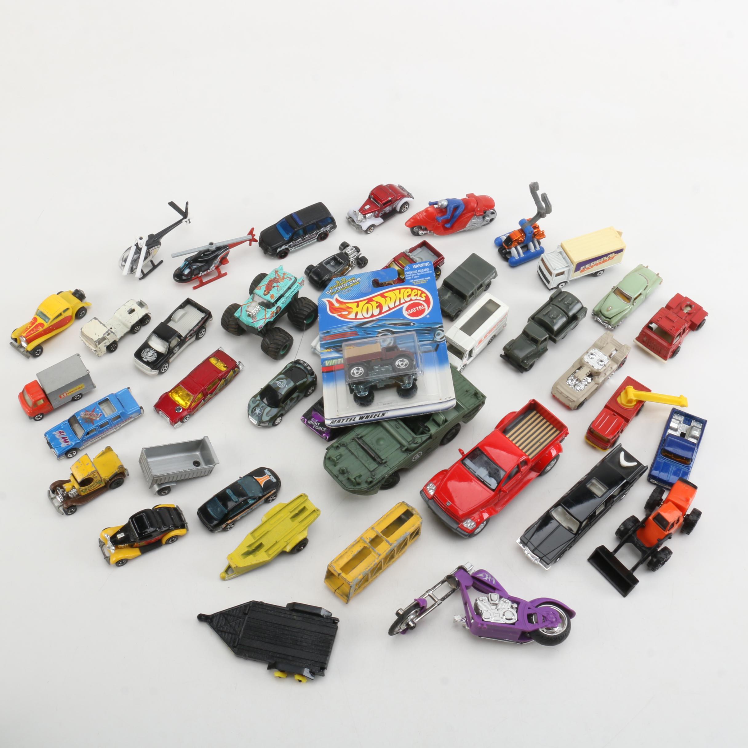 Die-Cast Cars Including Hot Wheels