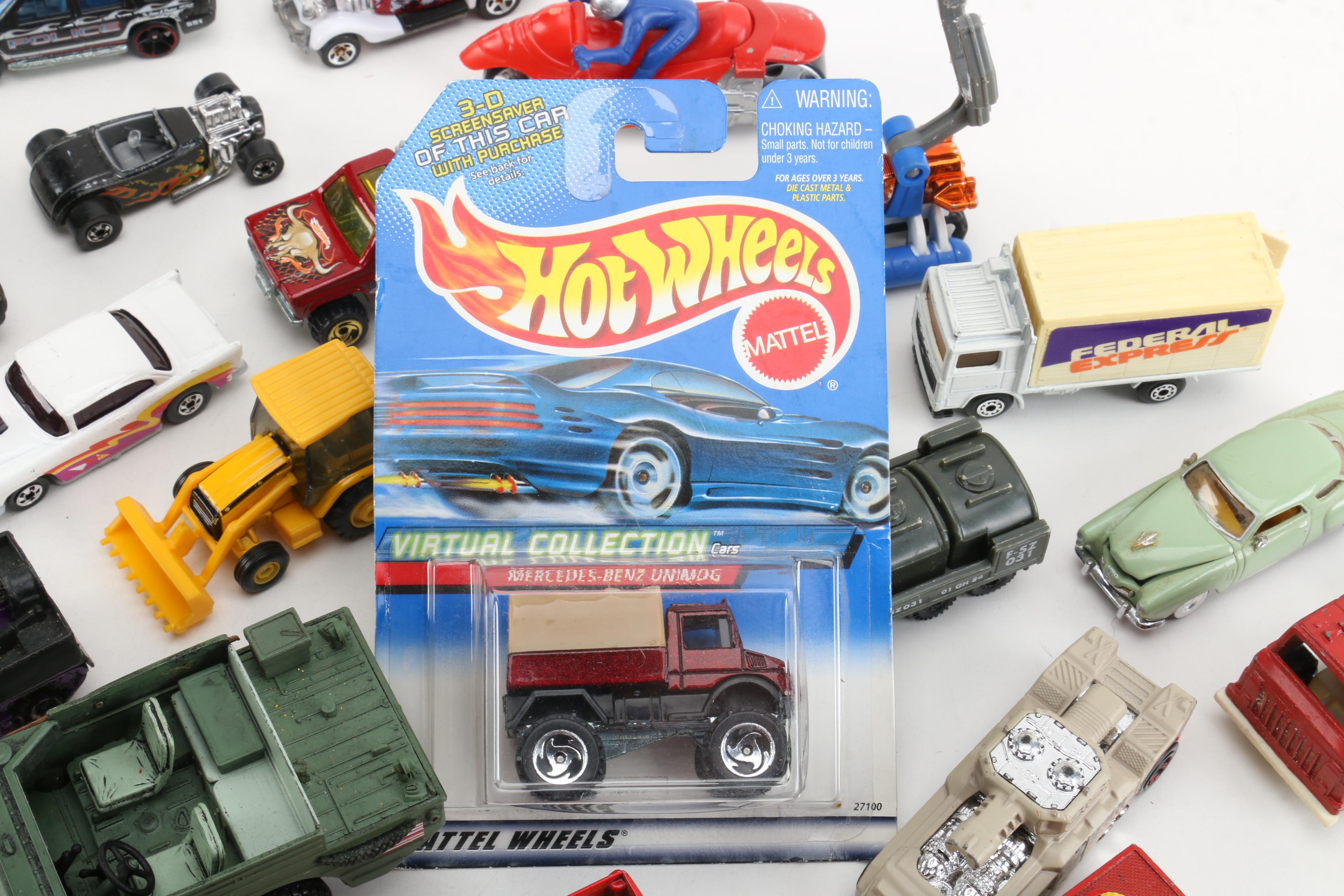 Die-Cast Cars Including Hot Wheels