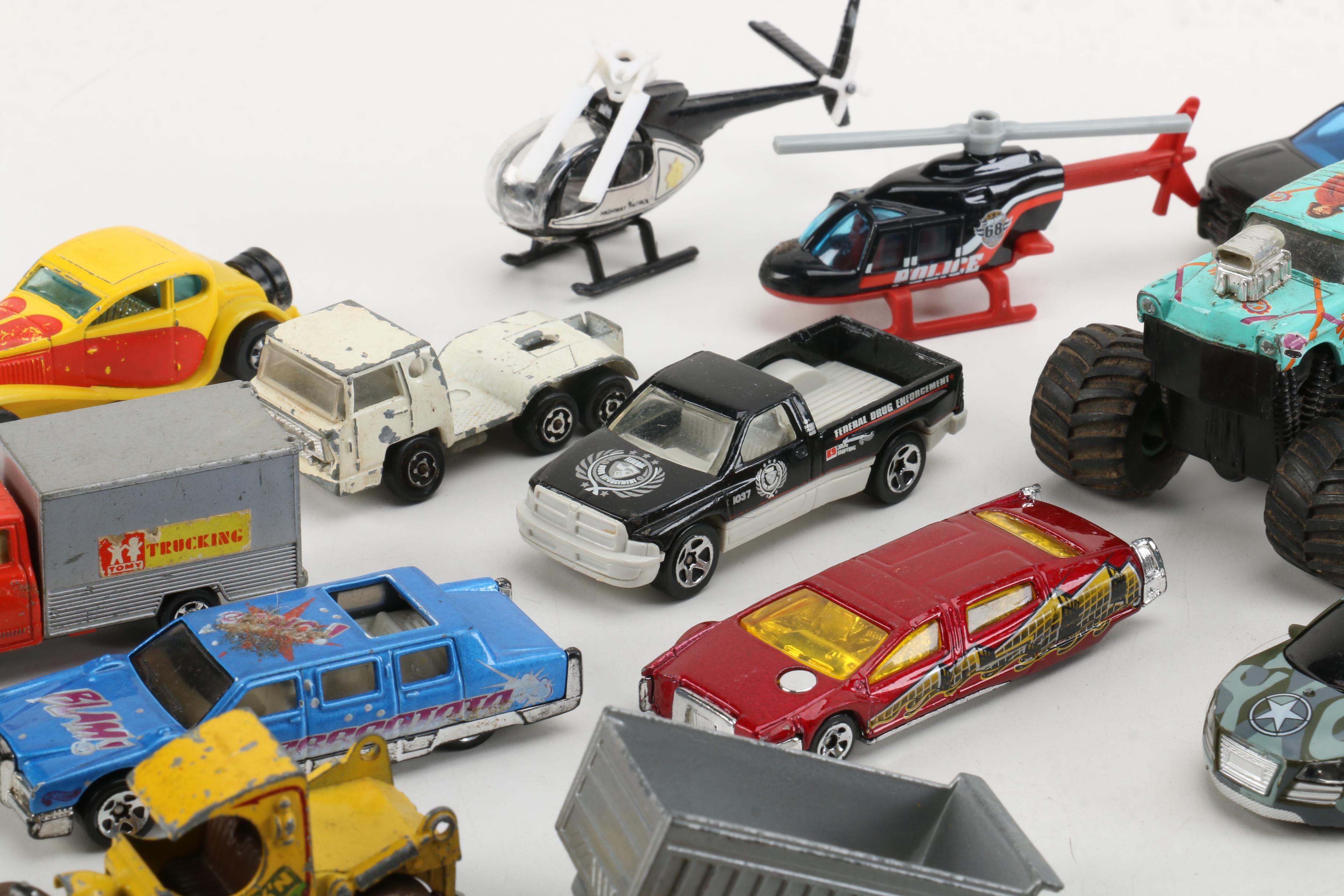Die-Cast Cars Including Hot Wheels