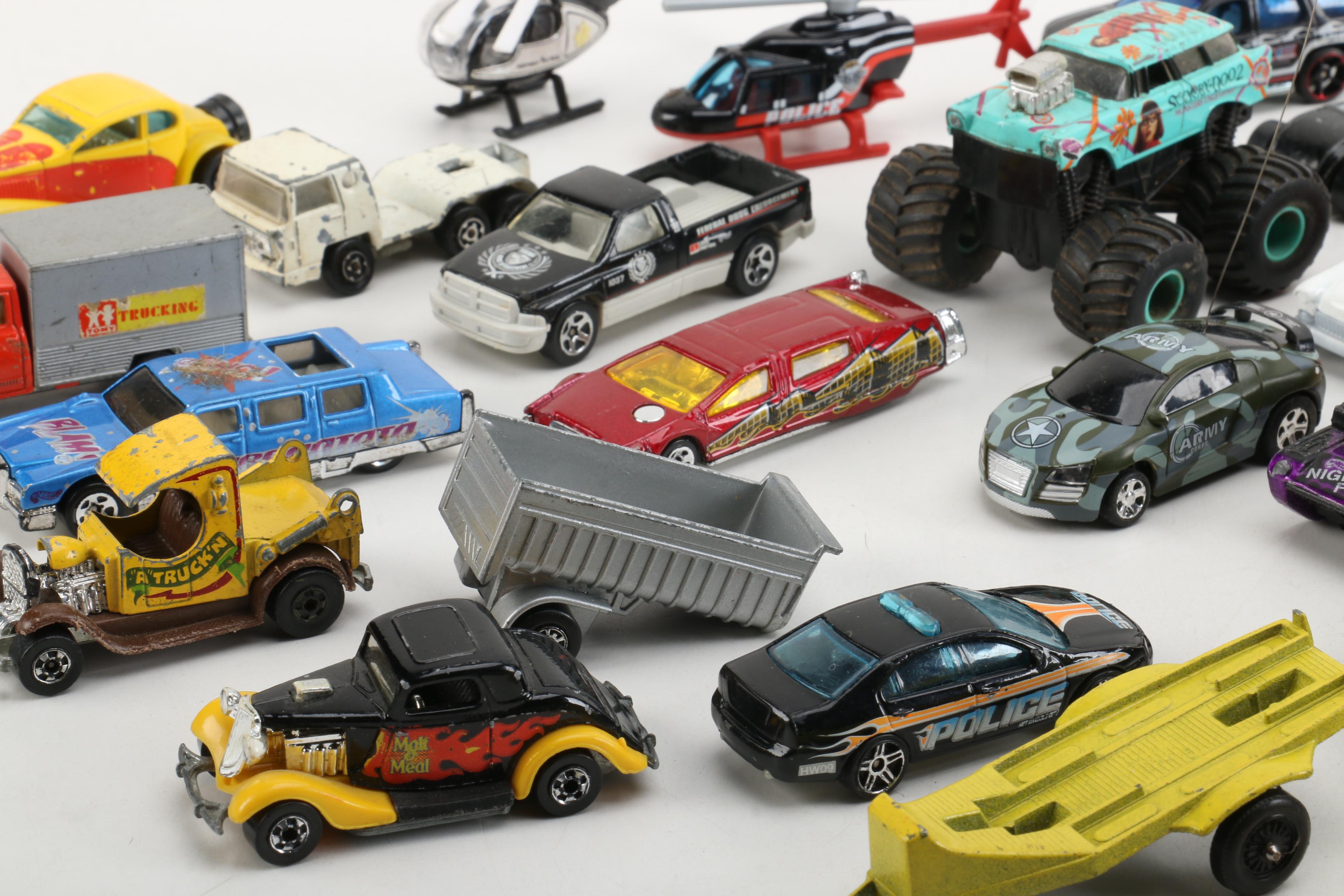 Die-Cast Cars Including Hot Wheels