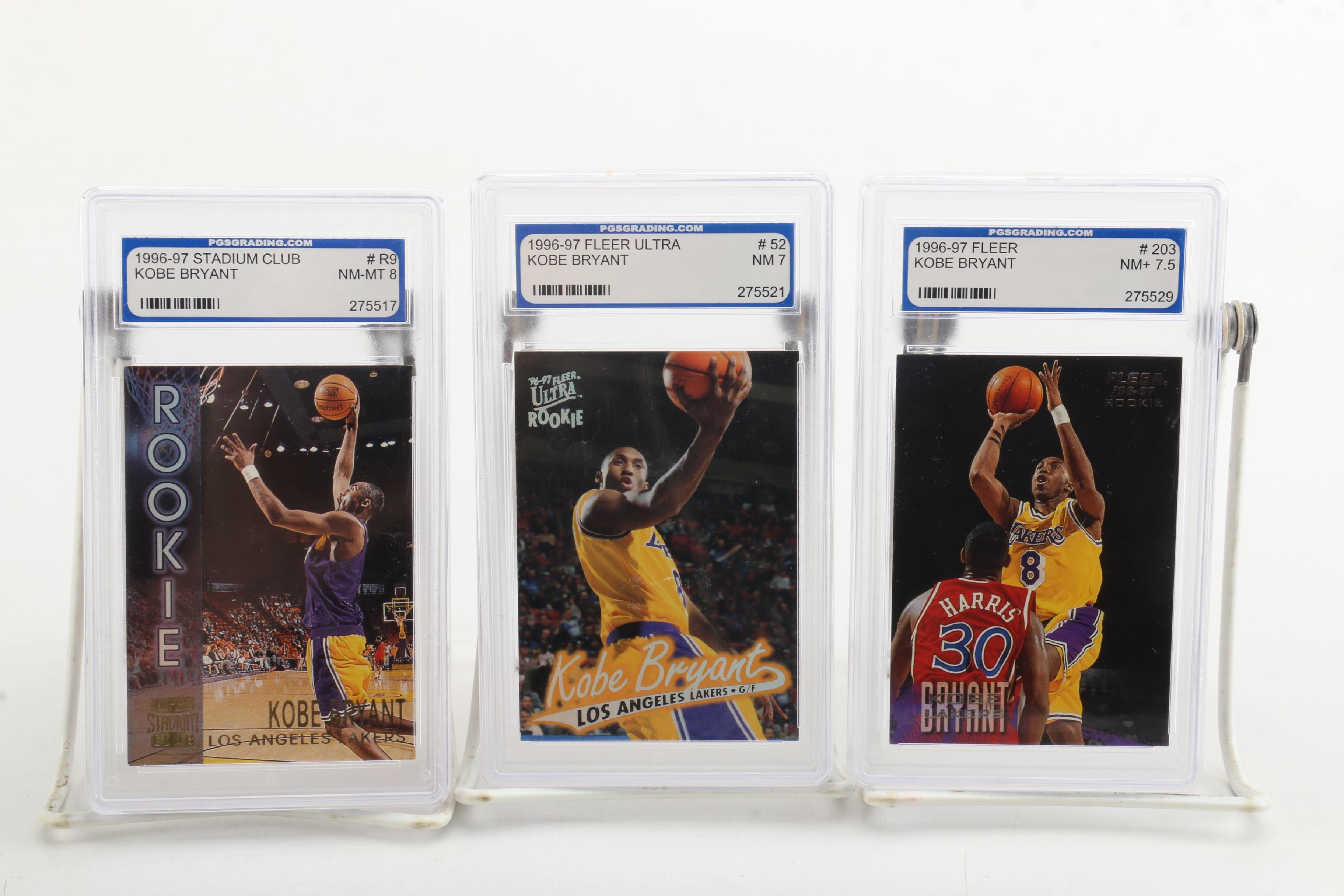 1996-97 Kobe Bryant Basketball Cards